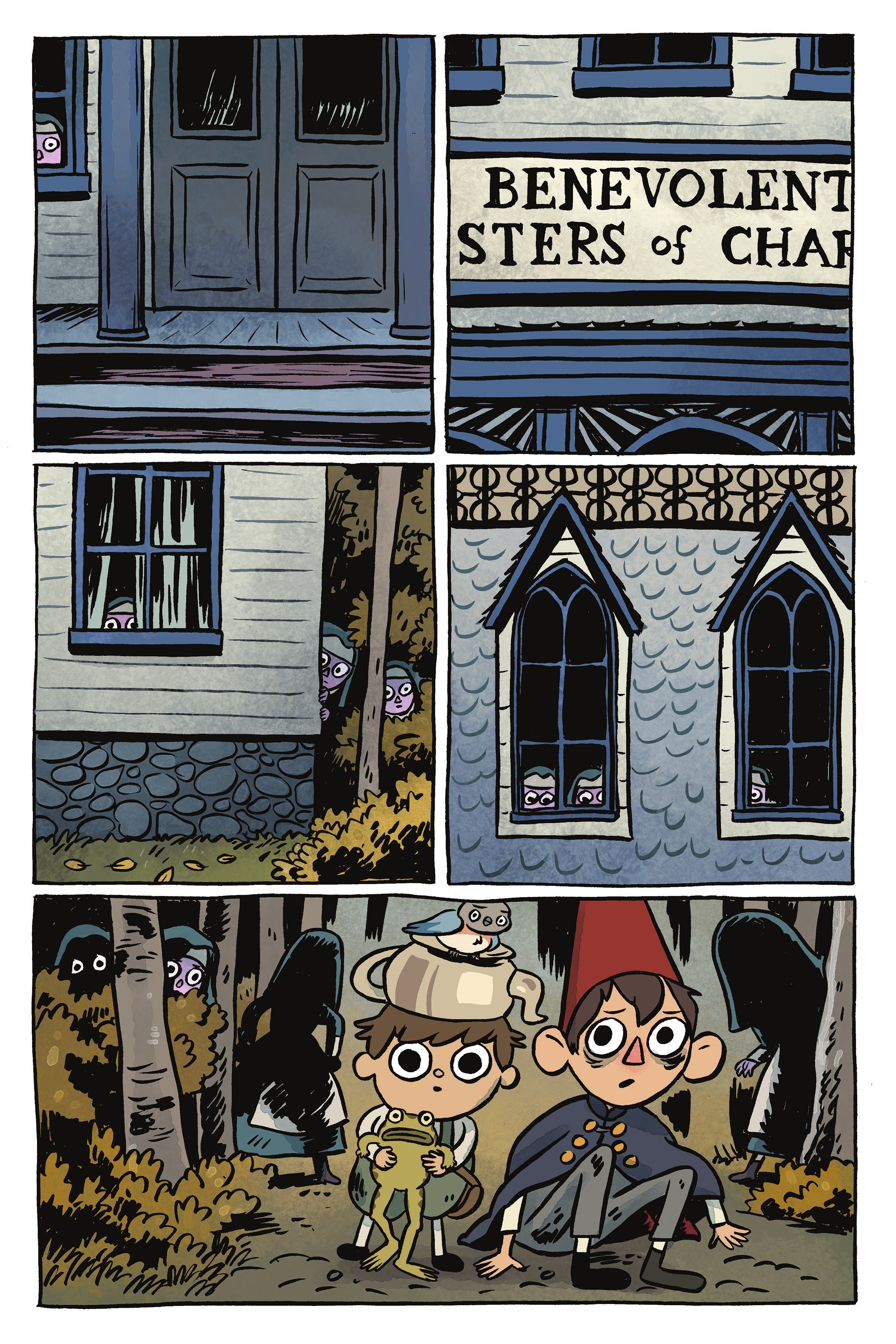 Read online Over the Garden Wall: Benevolent Sisters of Charity comic -  Issue # TPB - 31