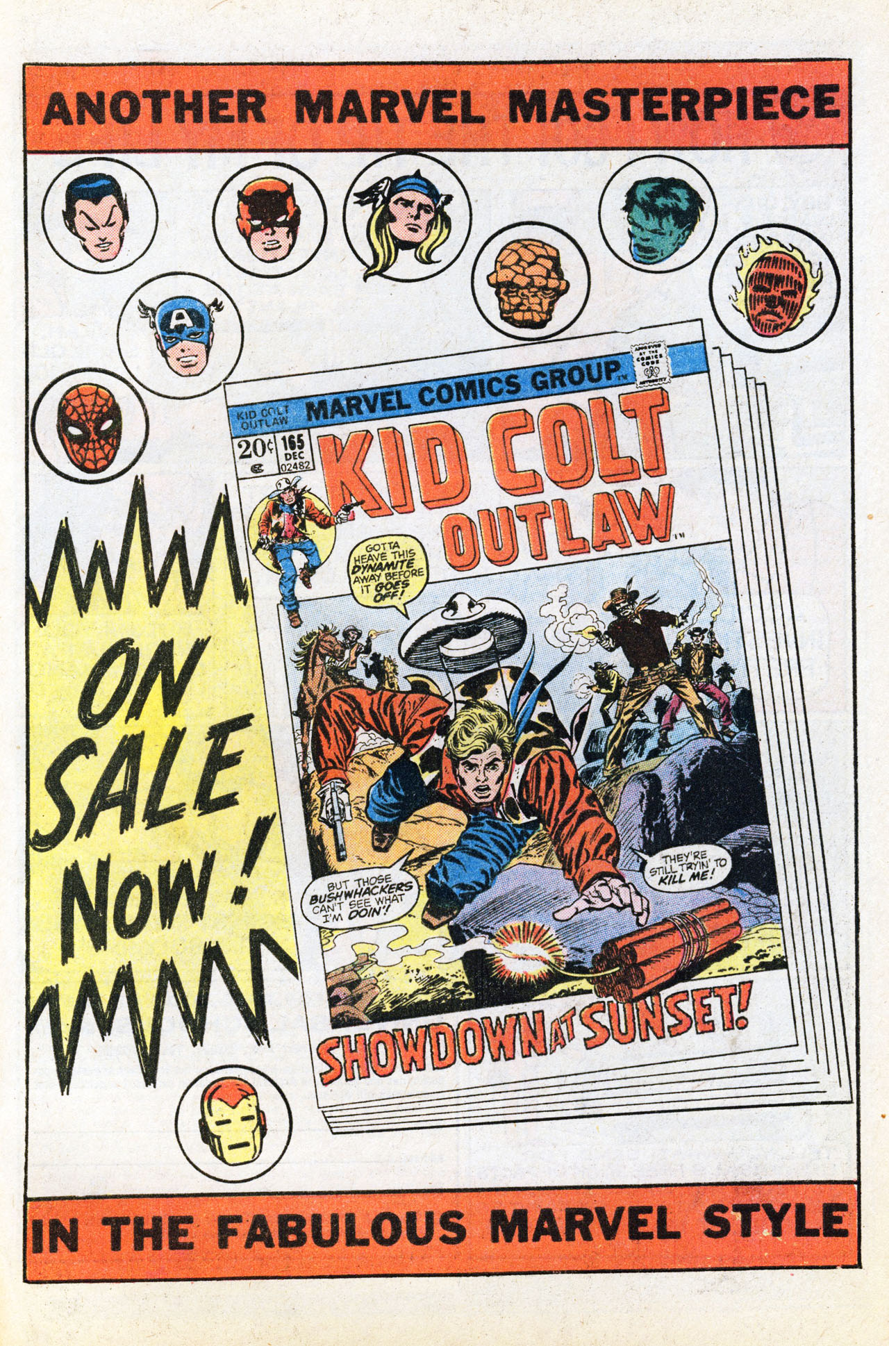 Read online The Outlaw Kid (1970) comic -  Issue #13 - 33