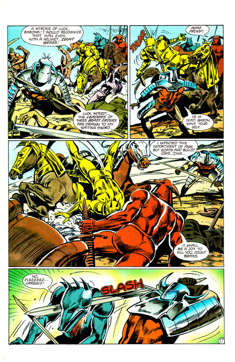 Read online Hawkmoon: The Runestaff comic -  Issue #4 - 20