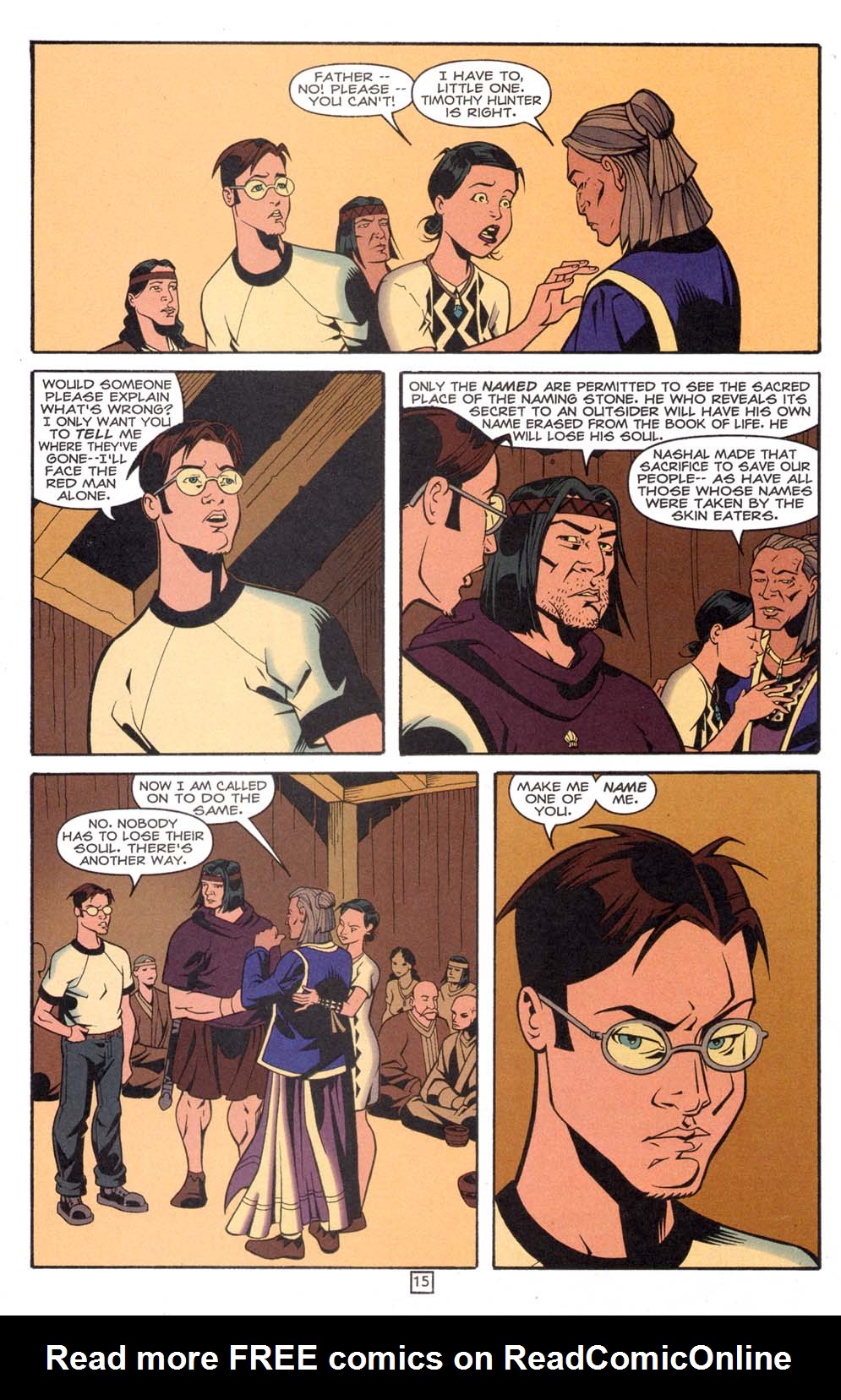 Read online Hunter:  The Age of Magic comic -  Issue #5 - 14