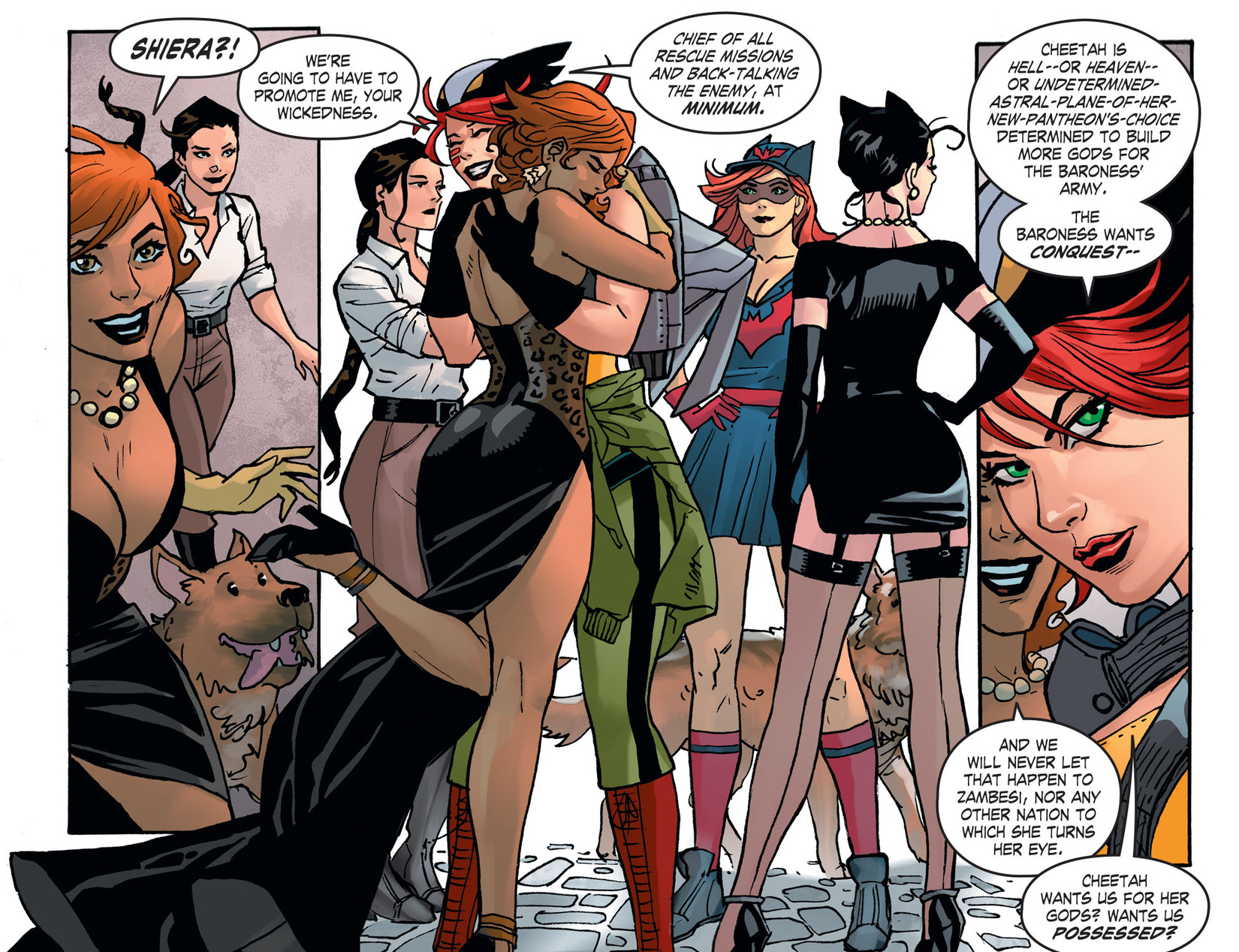 Read online DC Comics: Bombshells comic -  Issue #66 - 10