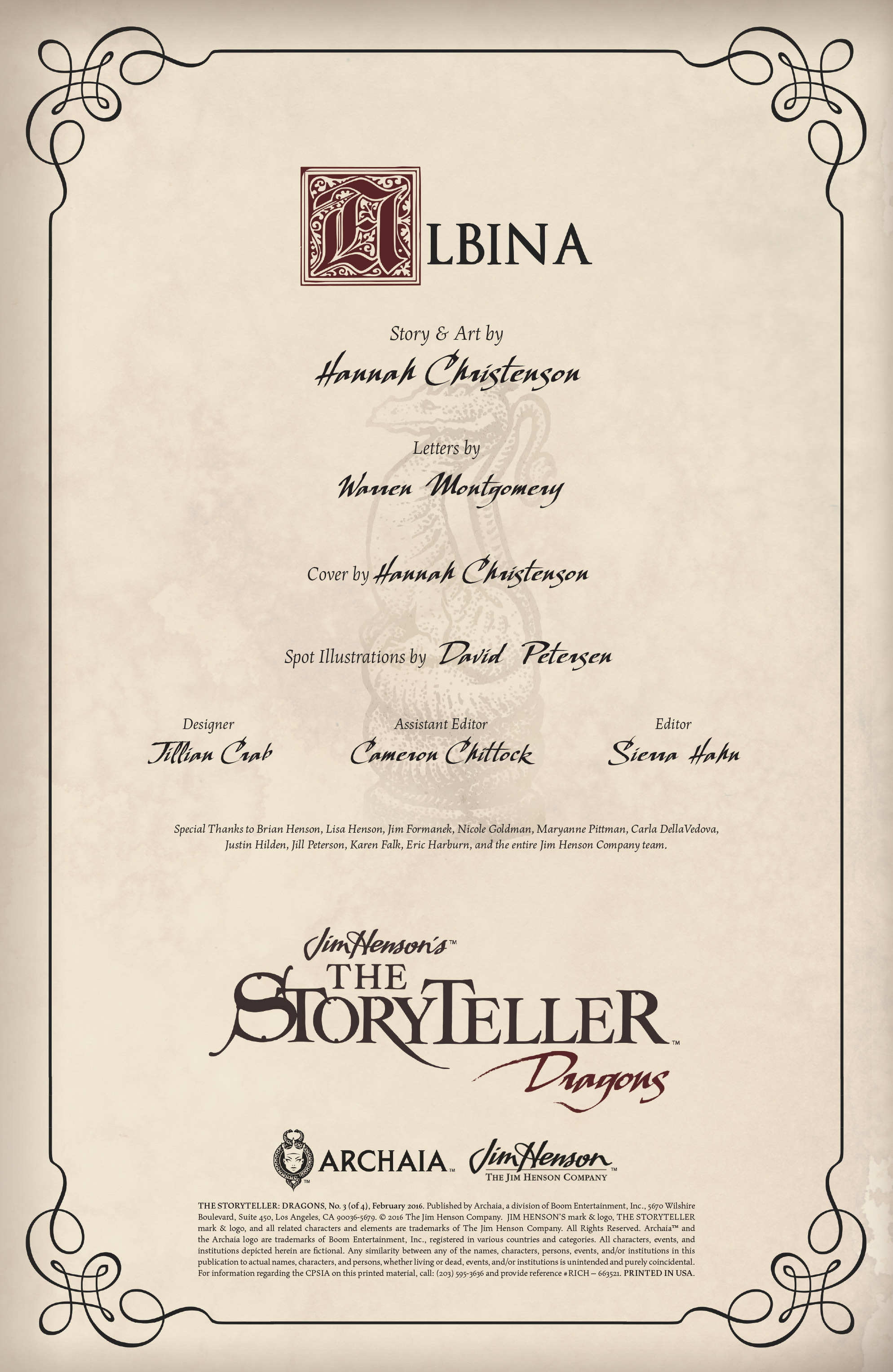 Read online The Storyteller: Dragons comic -  Issue #3 - 2