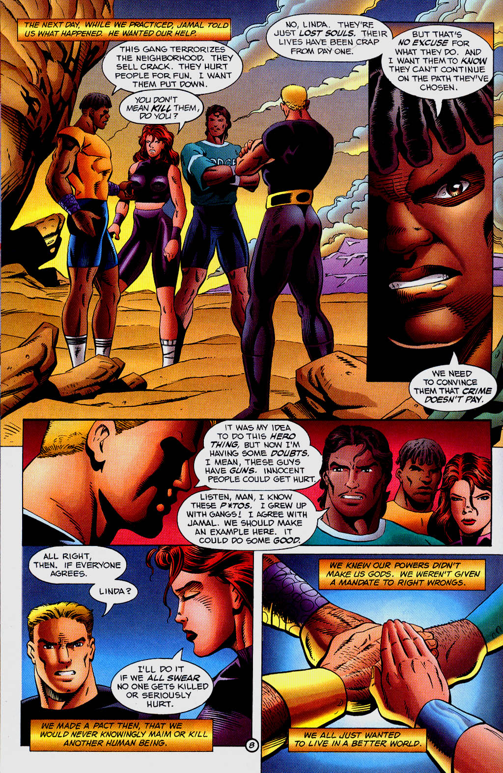 Read online Ultraverse Year Zero: Death of the Squad comic -  Issue #2 - 9