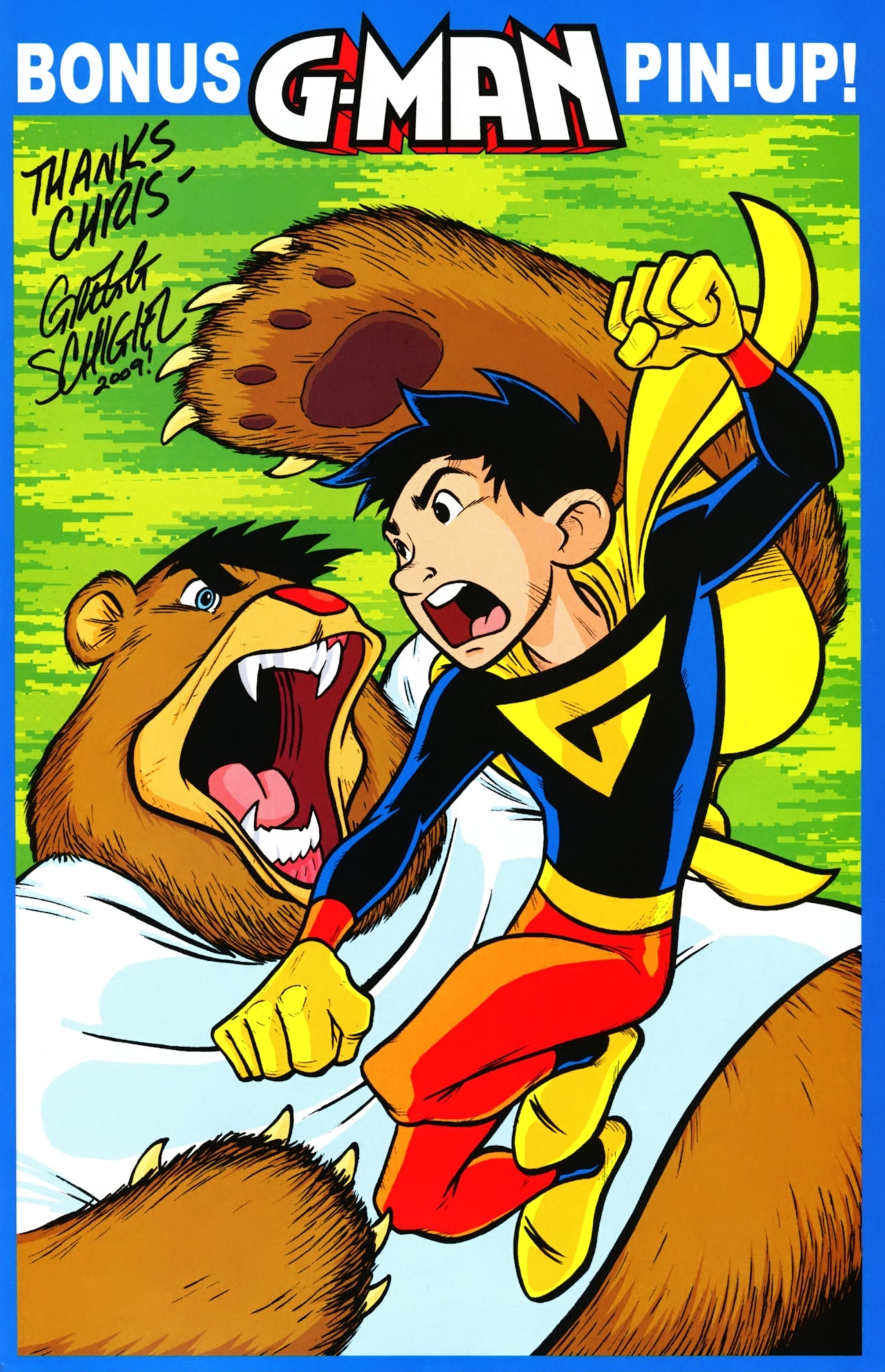 Read online G-Man: Cape Crisis comic -  Issue #5 - 31