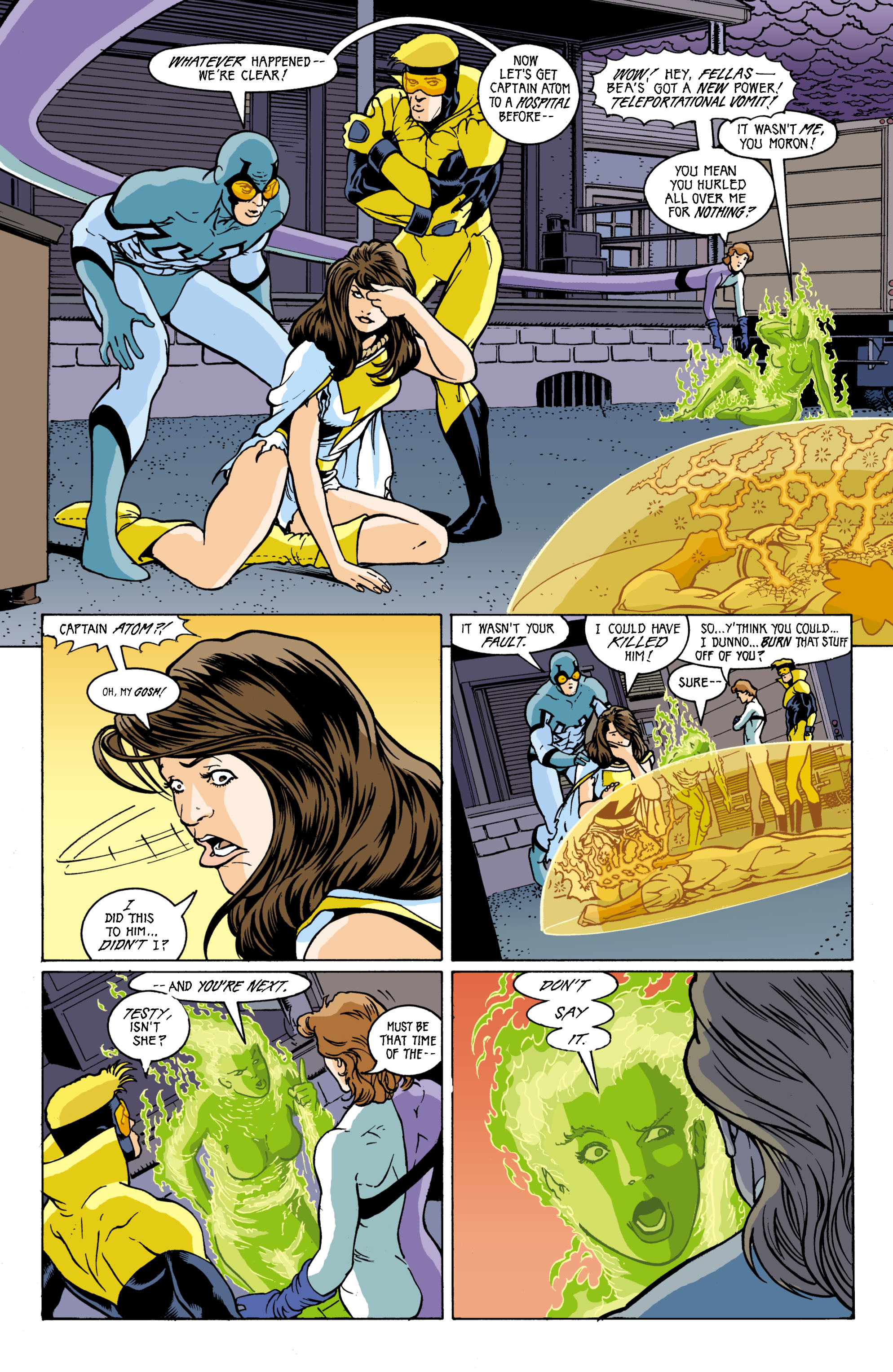 Read online Formerly Known as the Justice League comic -  Issue #4 - 21