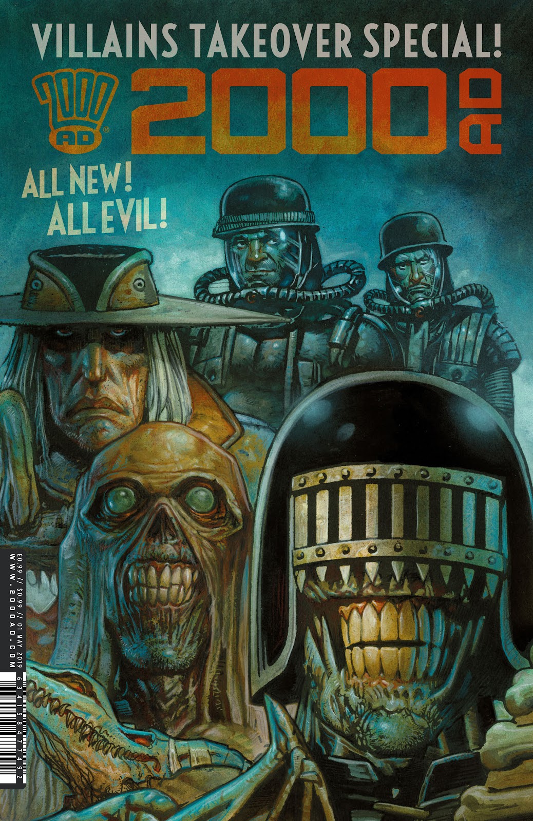 2000 AD Villains Special issue Full - Page 1