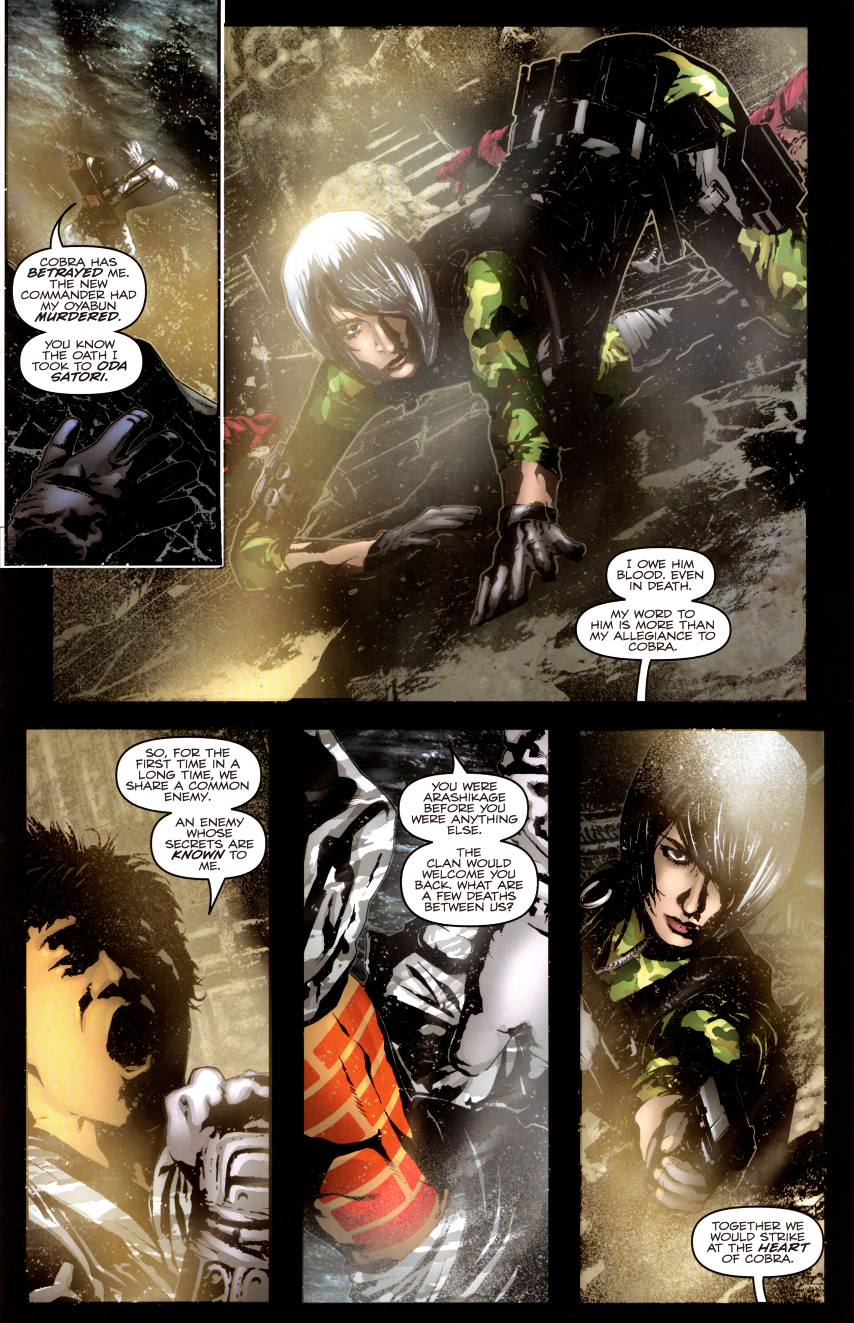 Read online G.I. Joe: Snake Eyes comic -  Issue #11 - 13
