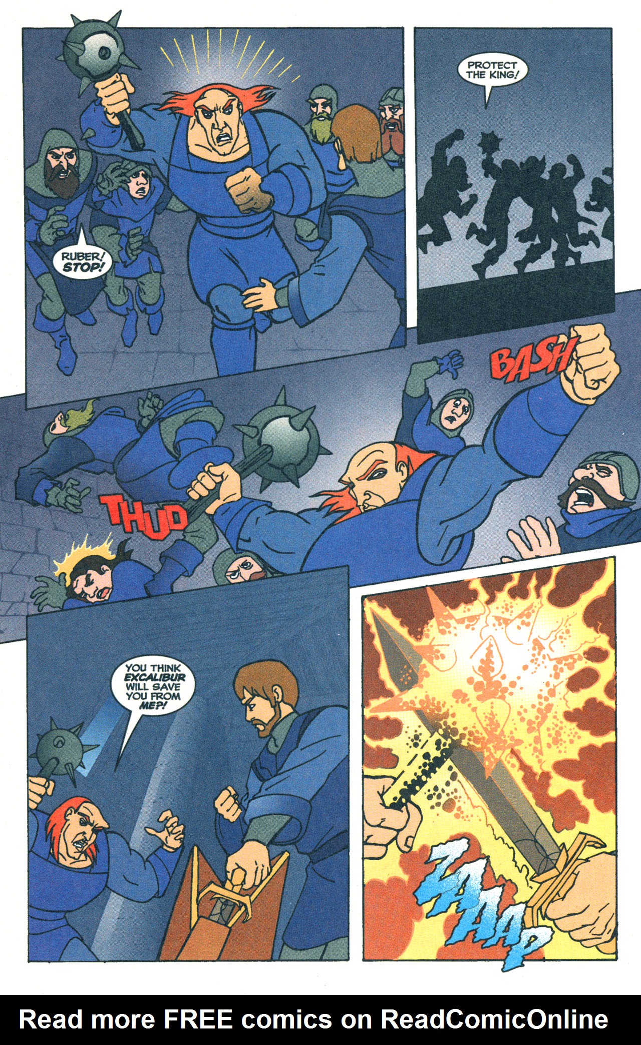 Read online Quest For Camelot comic -  Issue # Full - 7