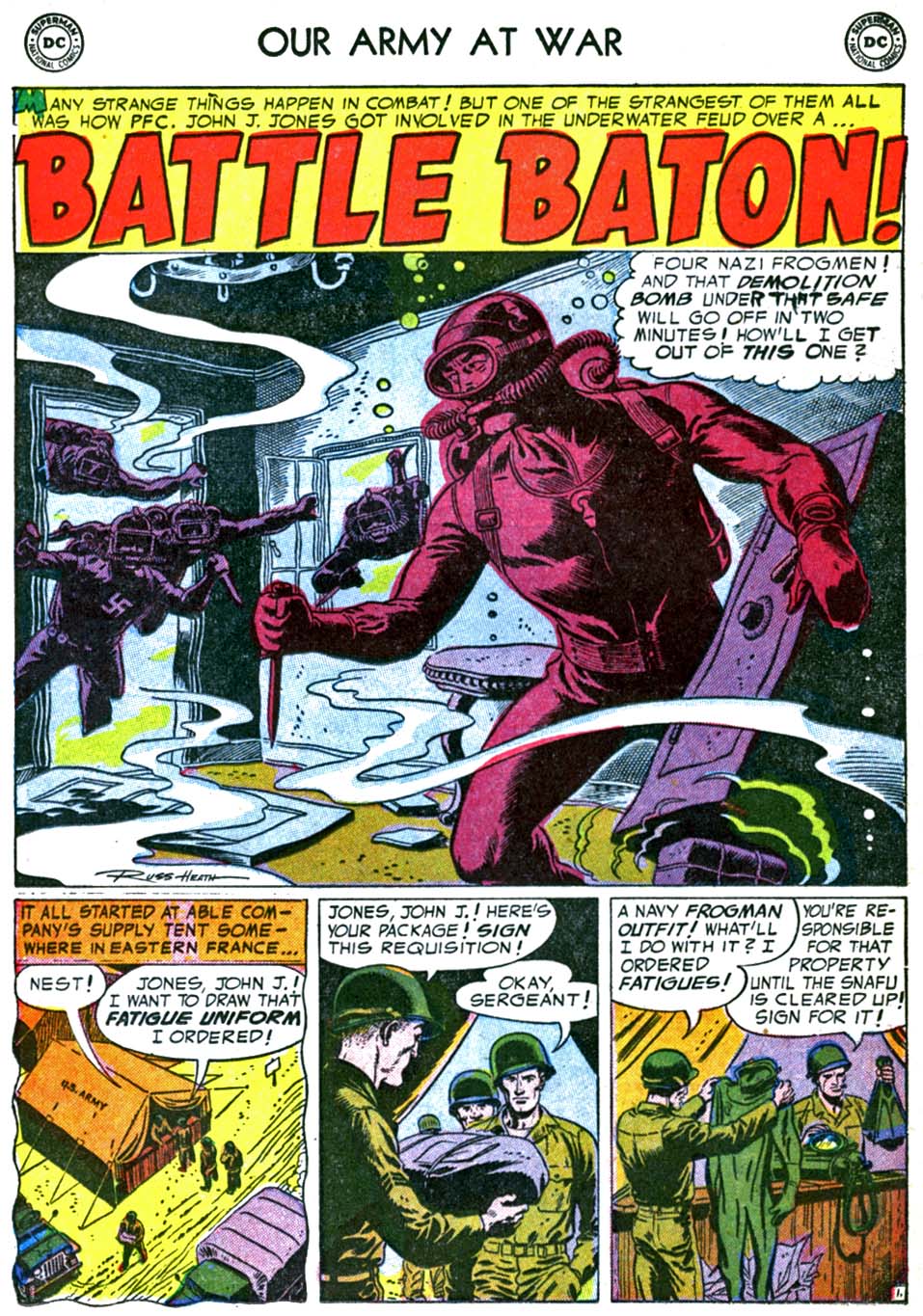 Read online Our Army at War (1952) comic -  Issue #26 - 11