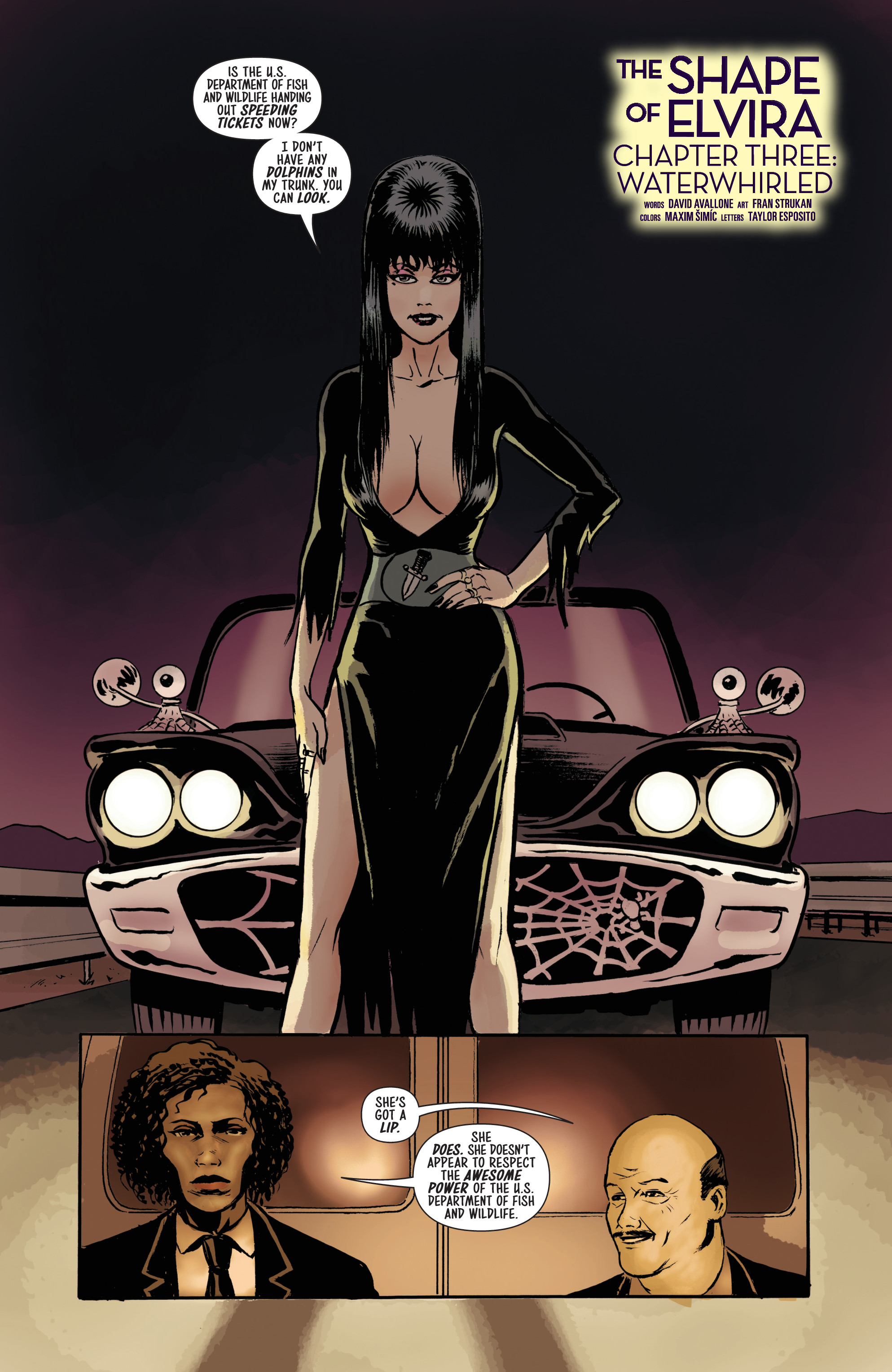Read online Elvira: The Shape of Elvira comic -  Issue #3 - 6