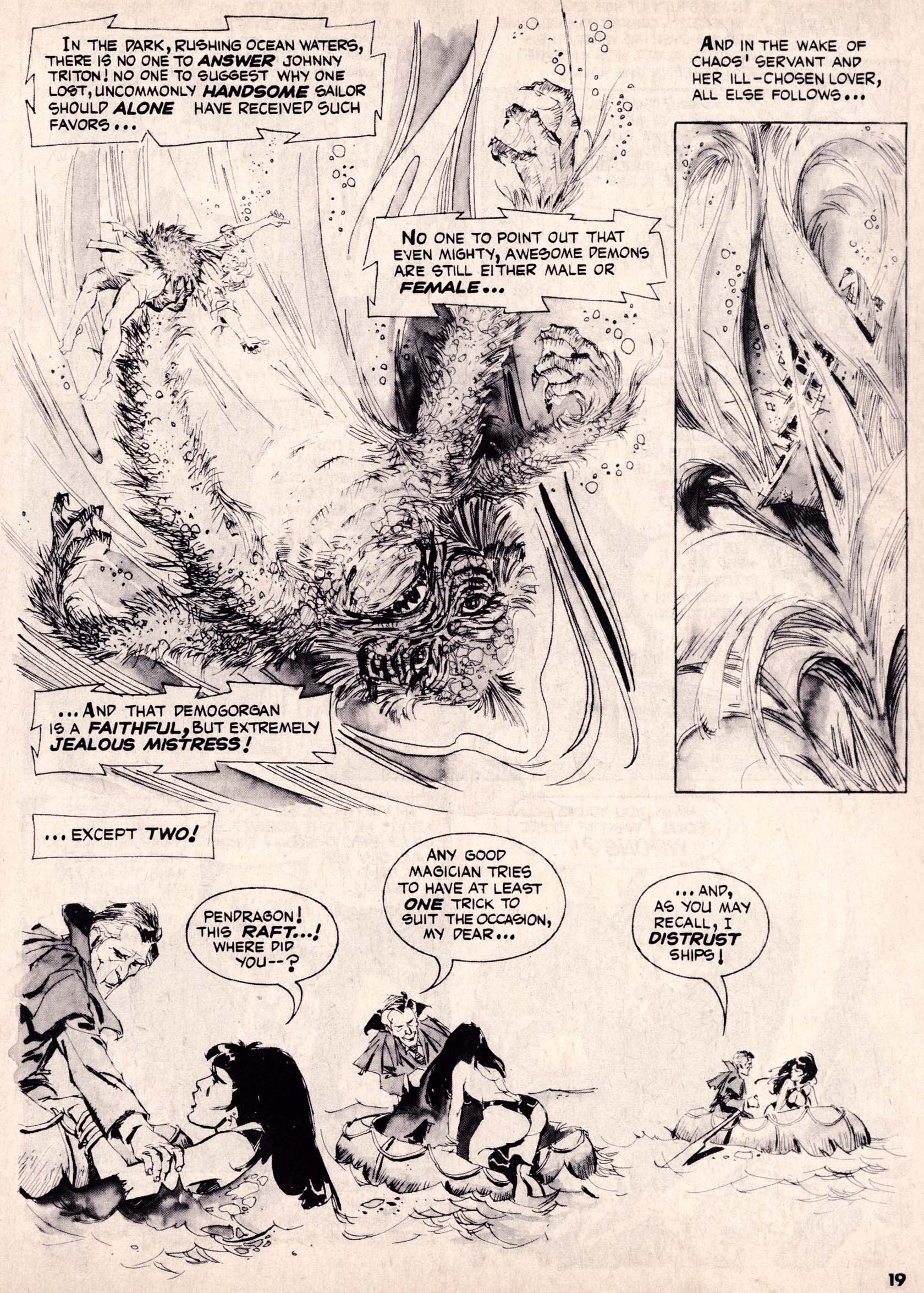 Read online Vampirella (1969) comic -  Issue #13 - 19