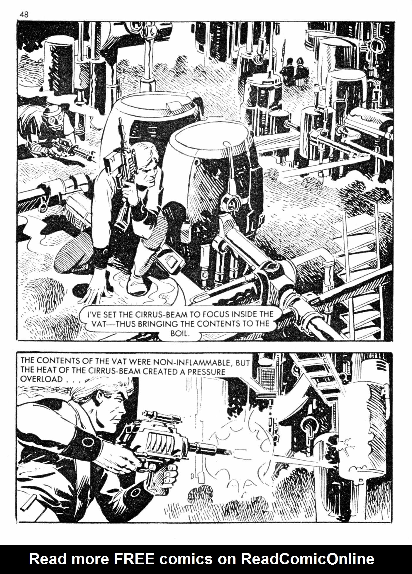 Read online Starblazer comic -  Issue #146 - 48