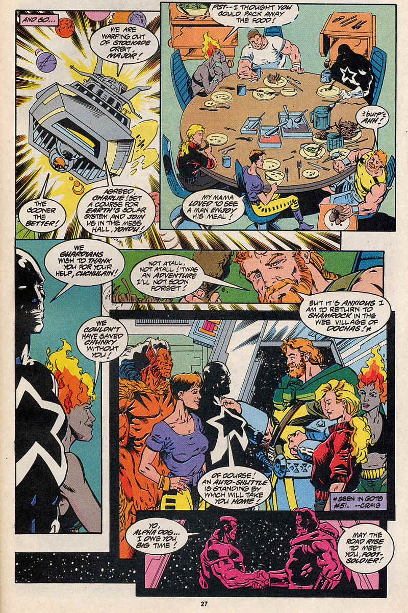 Read online Guardians of the Galaxy (1990) comic -  Issue #53 - 21