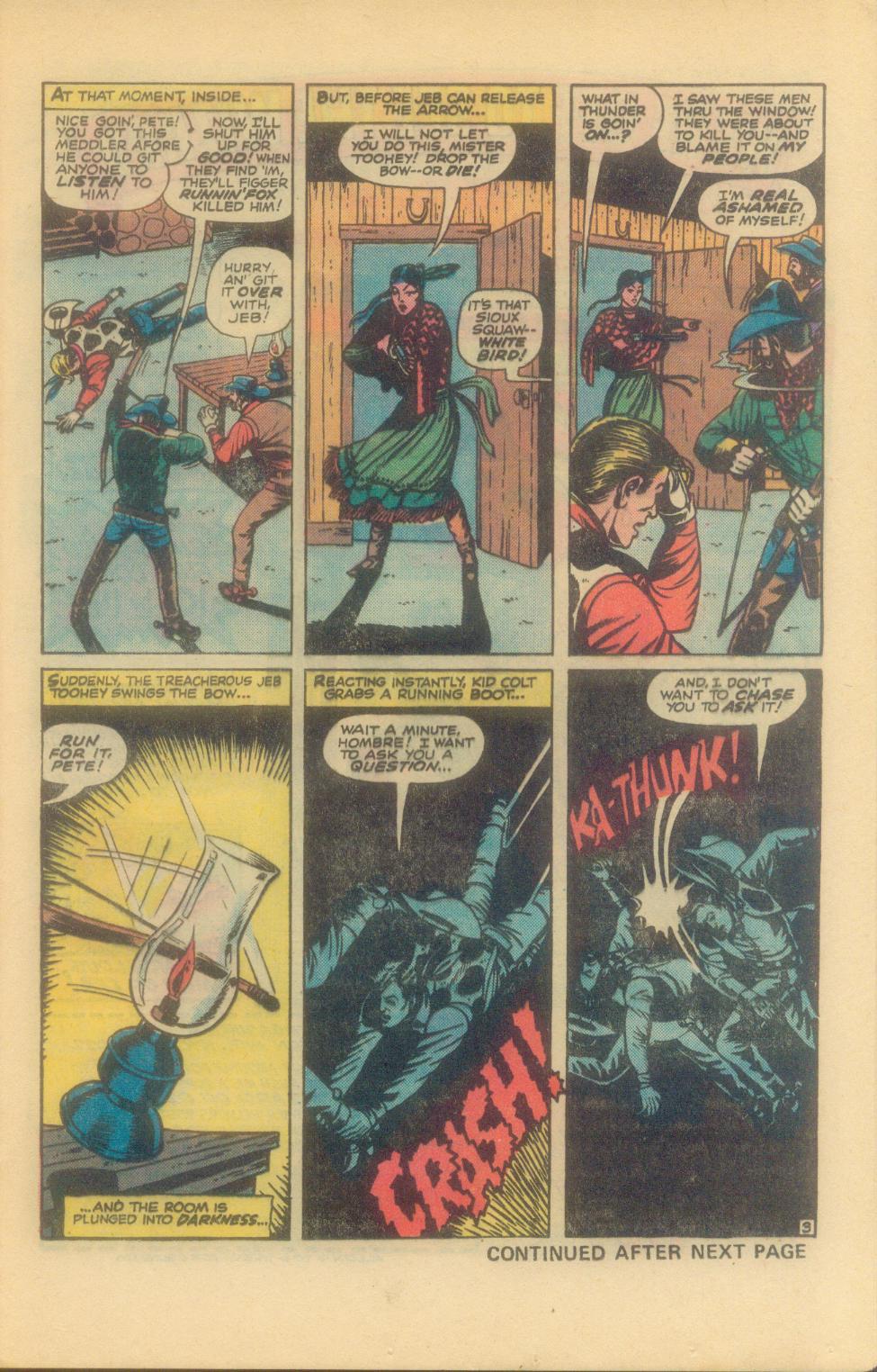 Read online Kid Colt Outlaw comic -  Issue #200 - 21