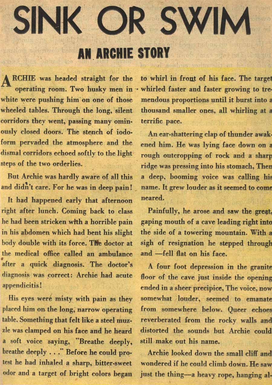 Read online Pep Comics comic -  Issue #63 - 33