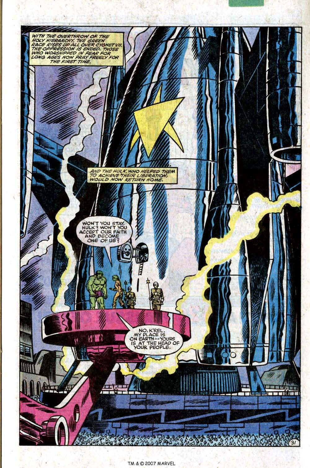 Read online The Incredible Hulk (1968) comic -  Issue # _Annual 1983 - 37