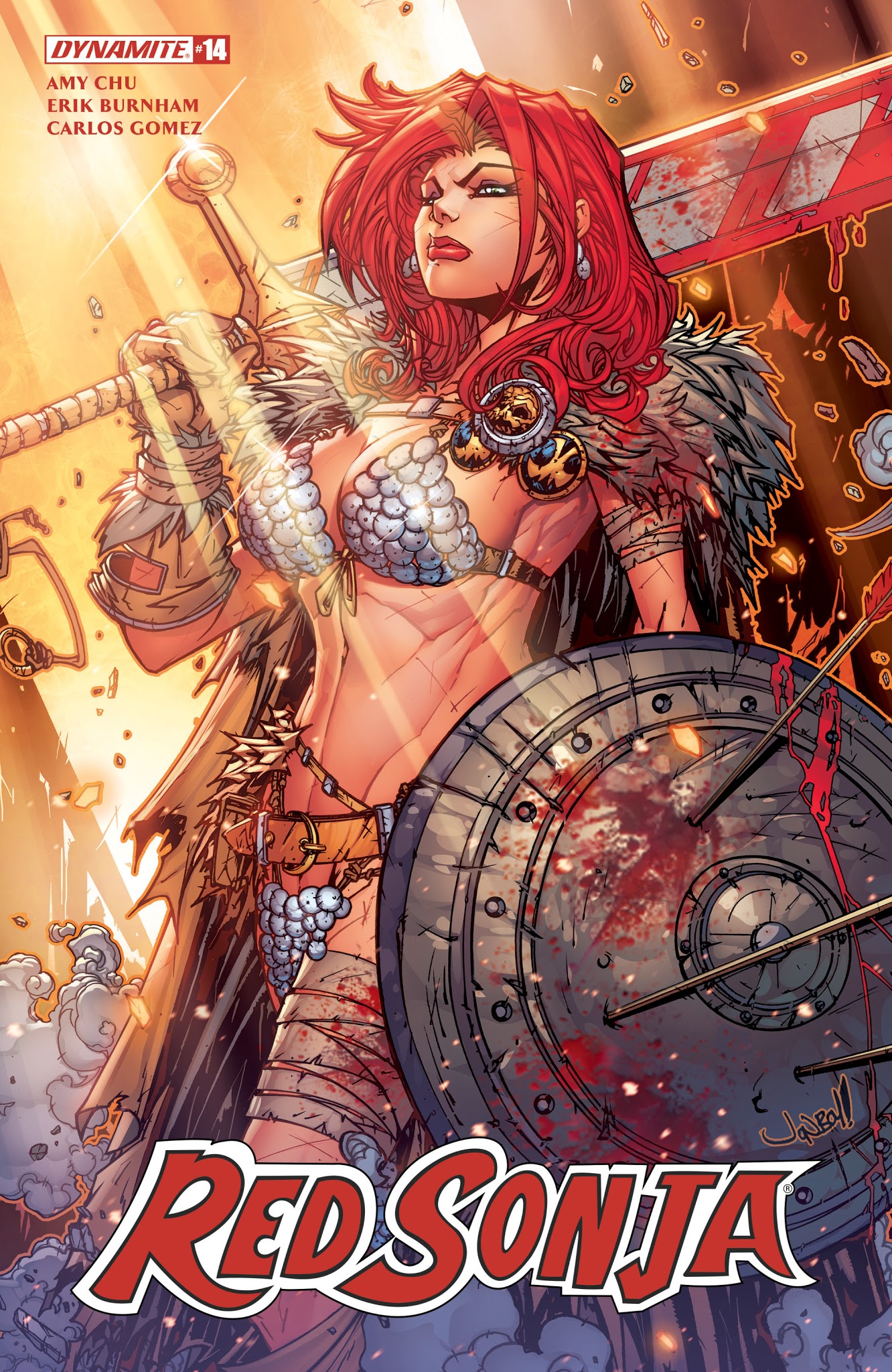 Read online Red Sonja Vol. 4 comic -  Issue #14 - 1