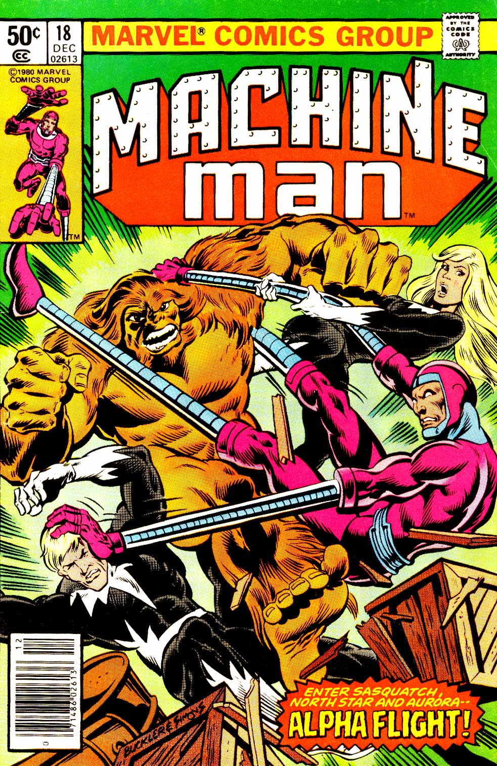 Machine Man (1978) issue 18 - Page 1