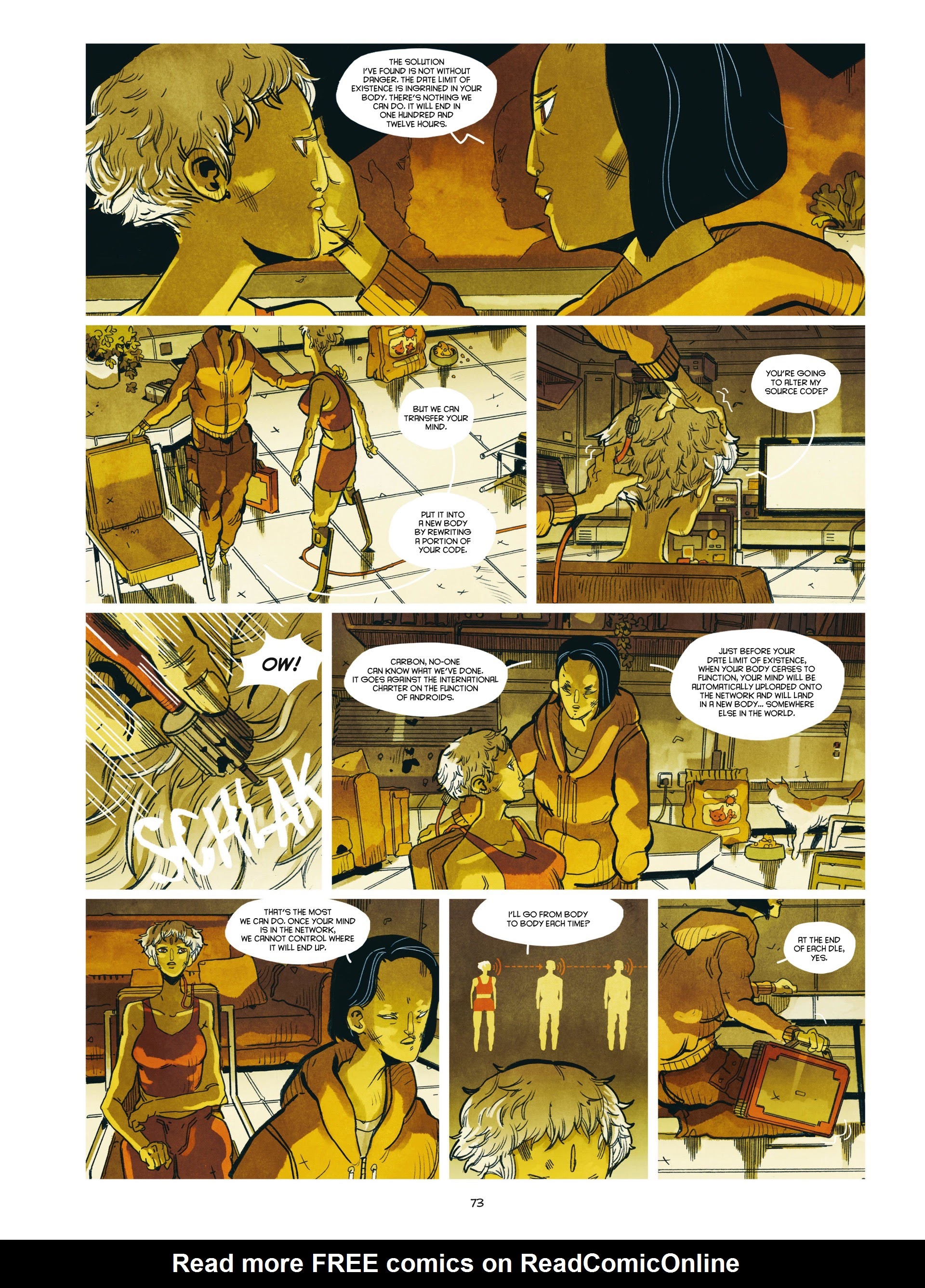 Read online Carbon & Silicon (2020) comic -  Issue # TPB (Part 1) - 72