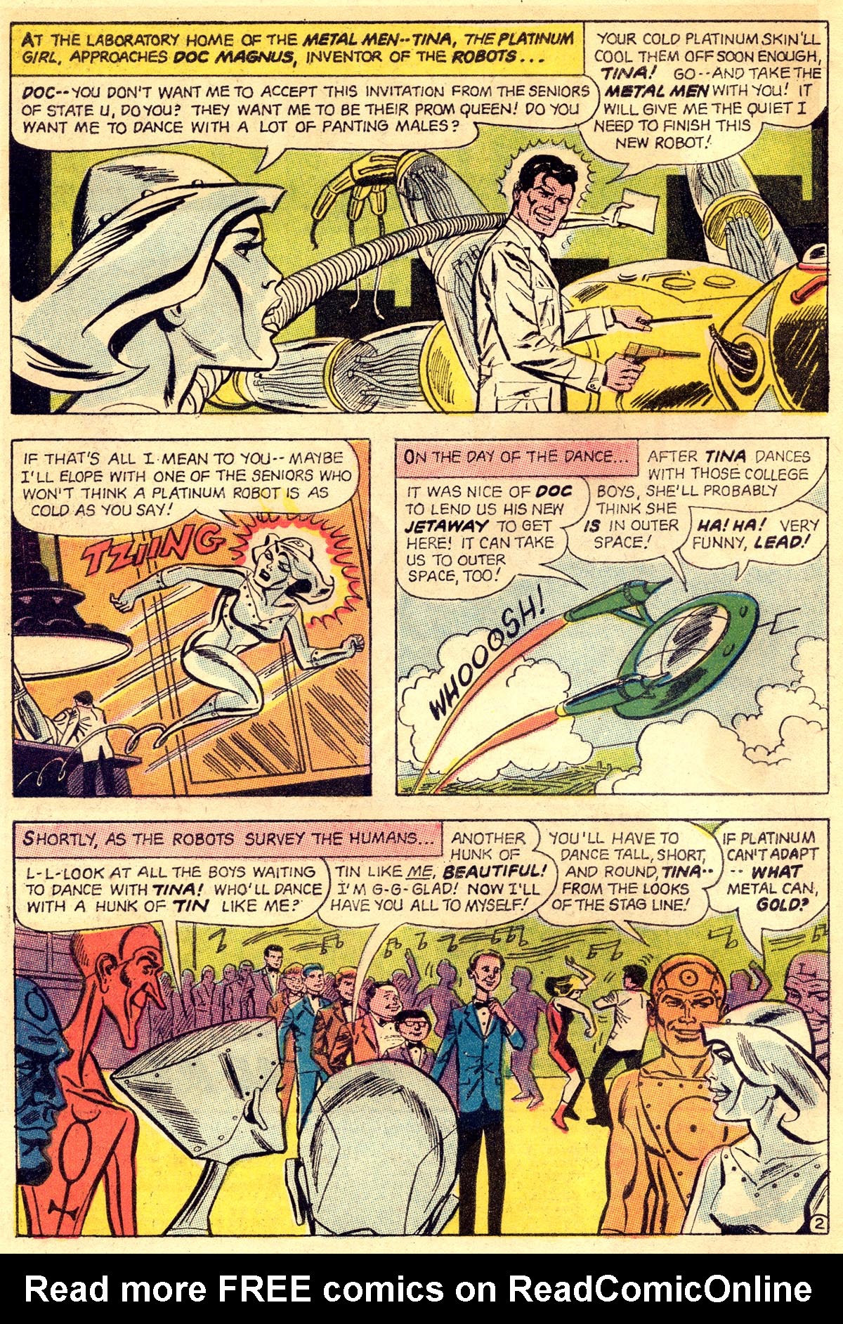 Read online Metal Men (1963) comic -  Issue #26 - 4