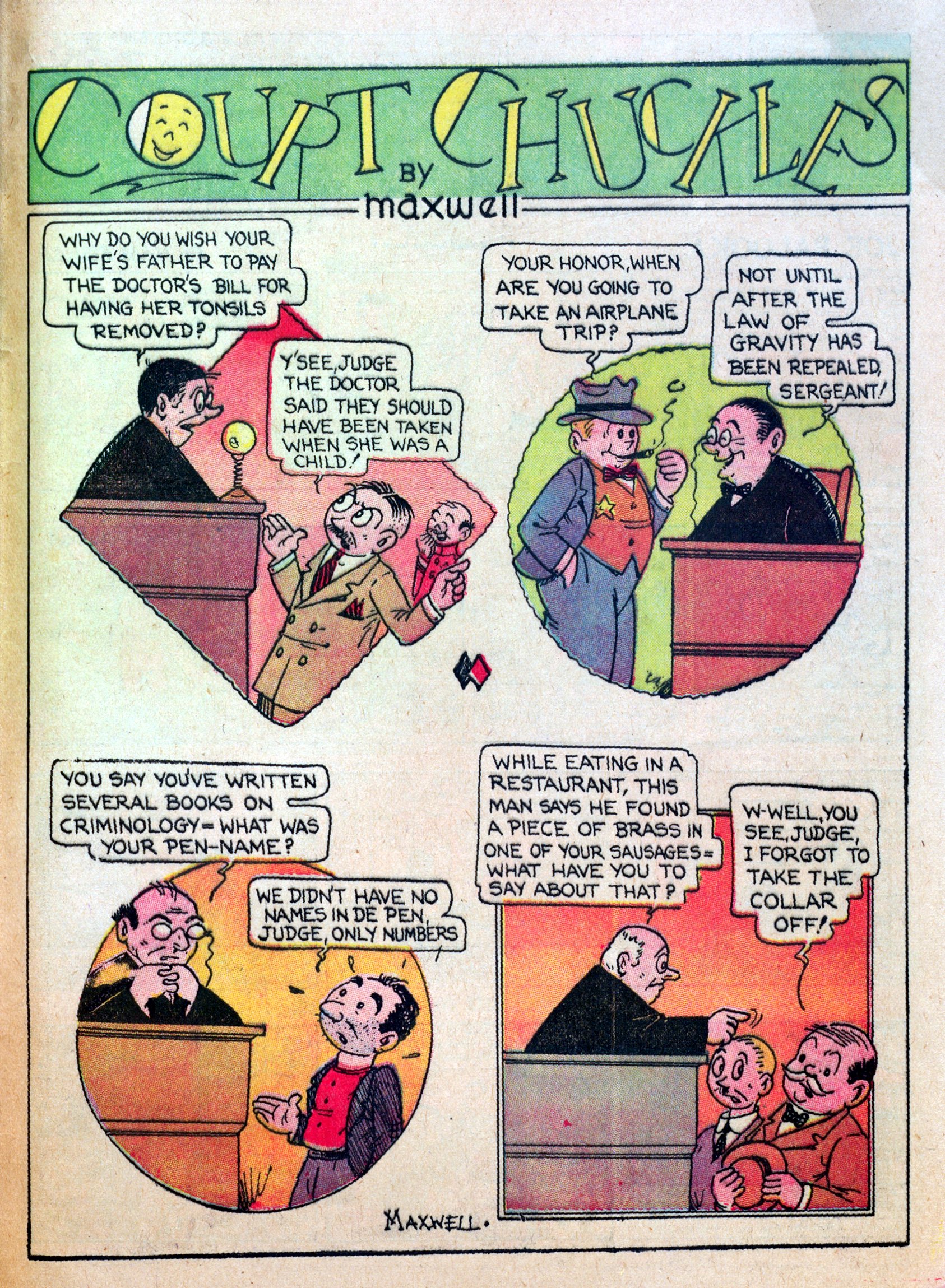 Read online Famous Funnies comic -  Issue #14 - 63