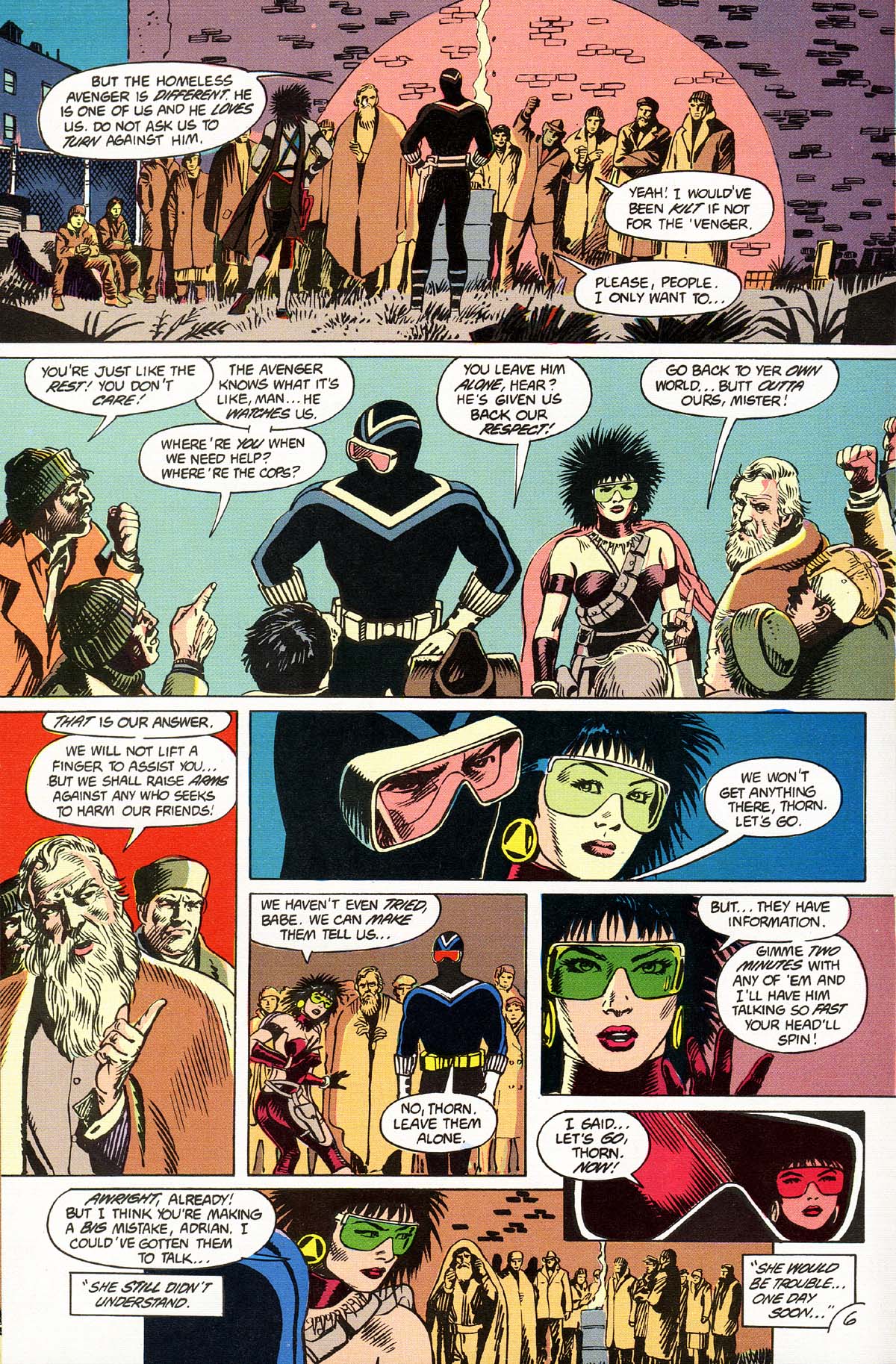 Read online Vigilante (1983) comic -  Issue #49 - 8
