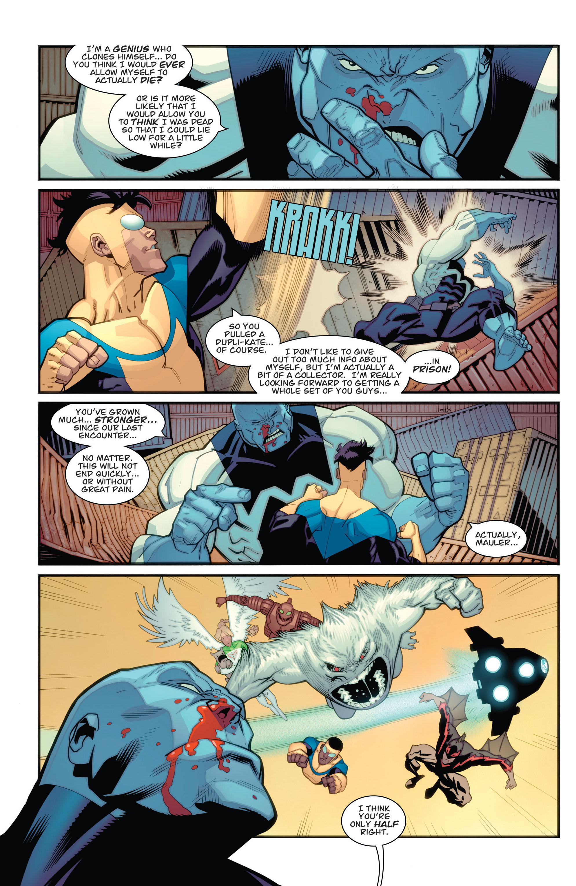 Read online Invincible comic -  Issue # _TPB 19 - The War at Home - 19