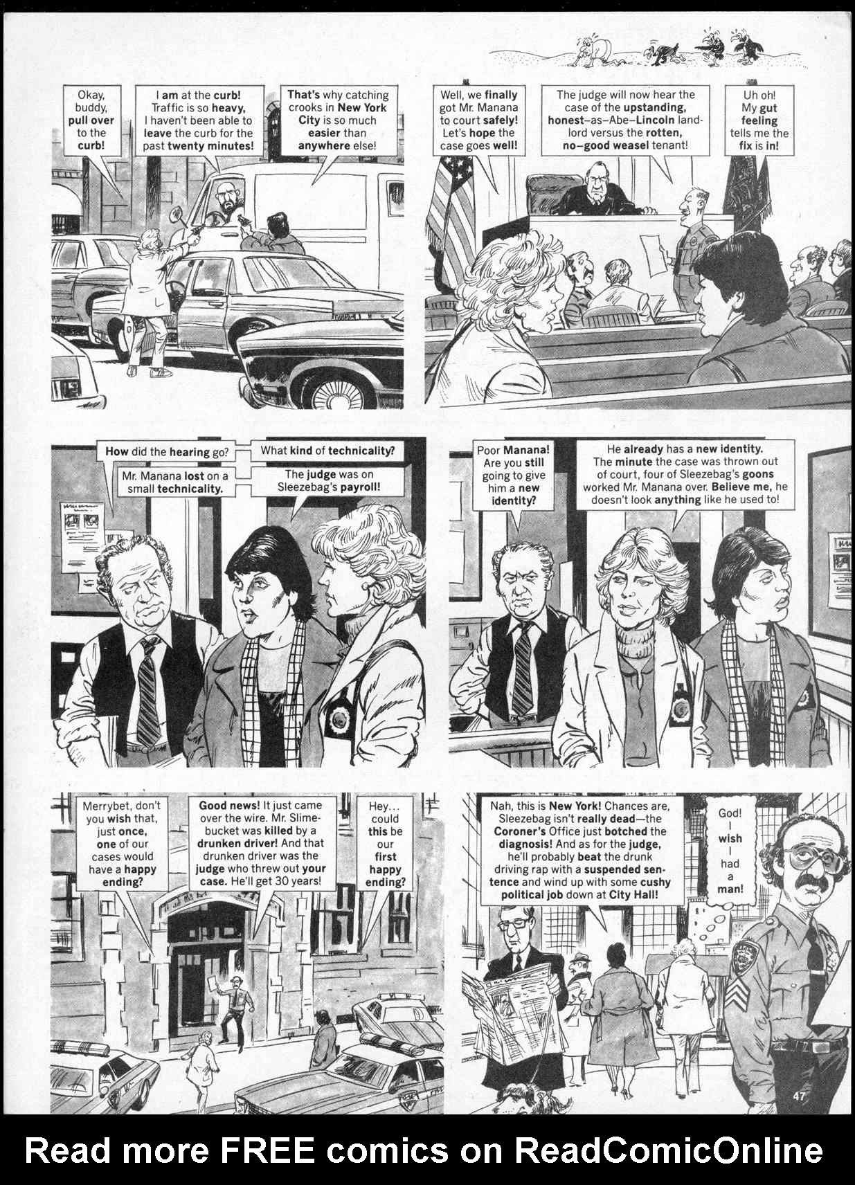 Read online MAD comic -  Issue #267 - 49