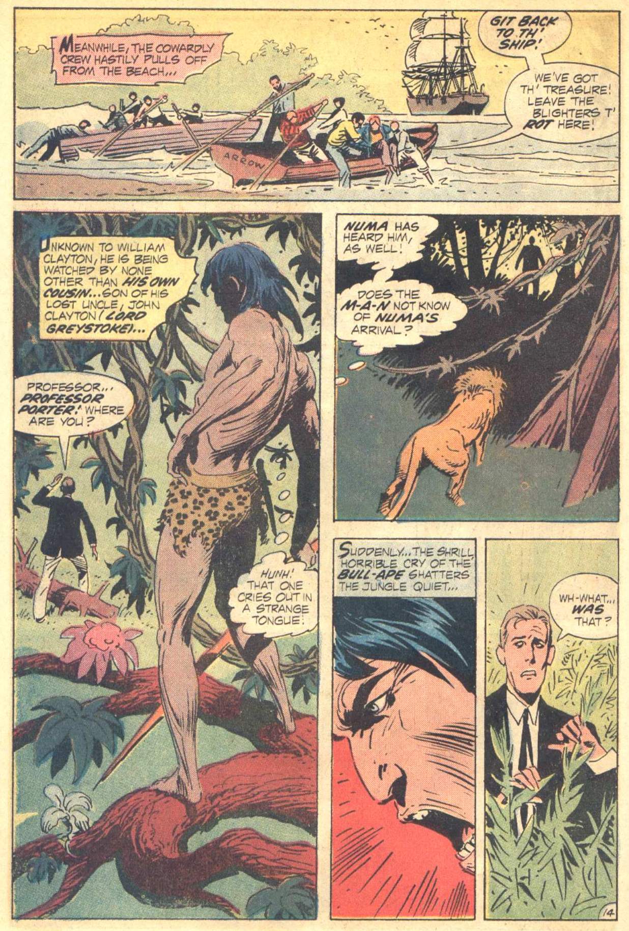 Read online Tarzan (1972) comic -  Issue #209 - 14