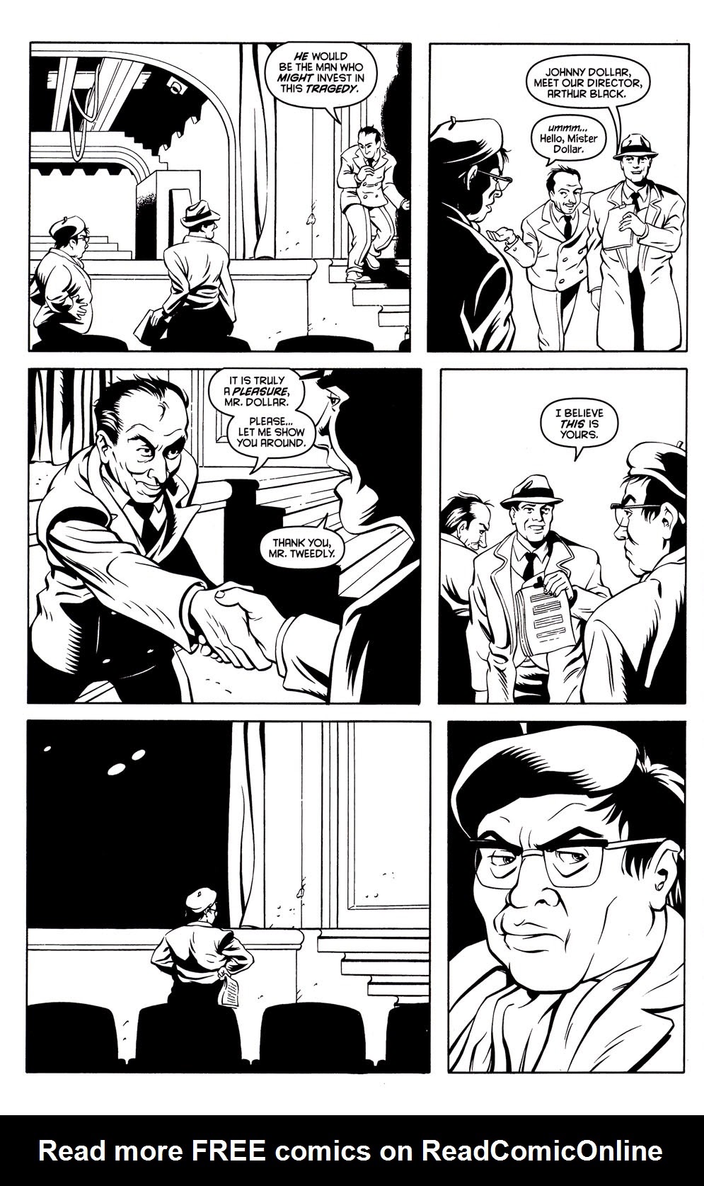 Read online Moonstone Noir: Johnny Dollar comic -  Issue # Full - 8