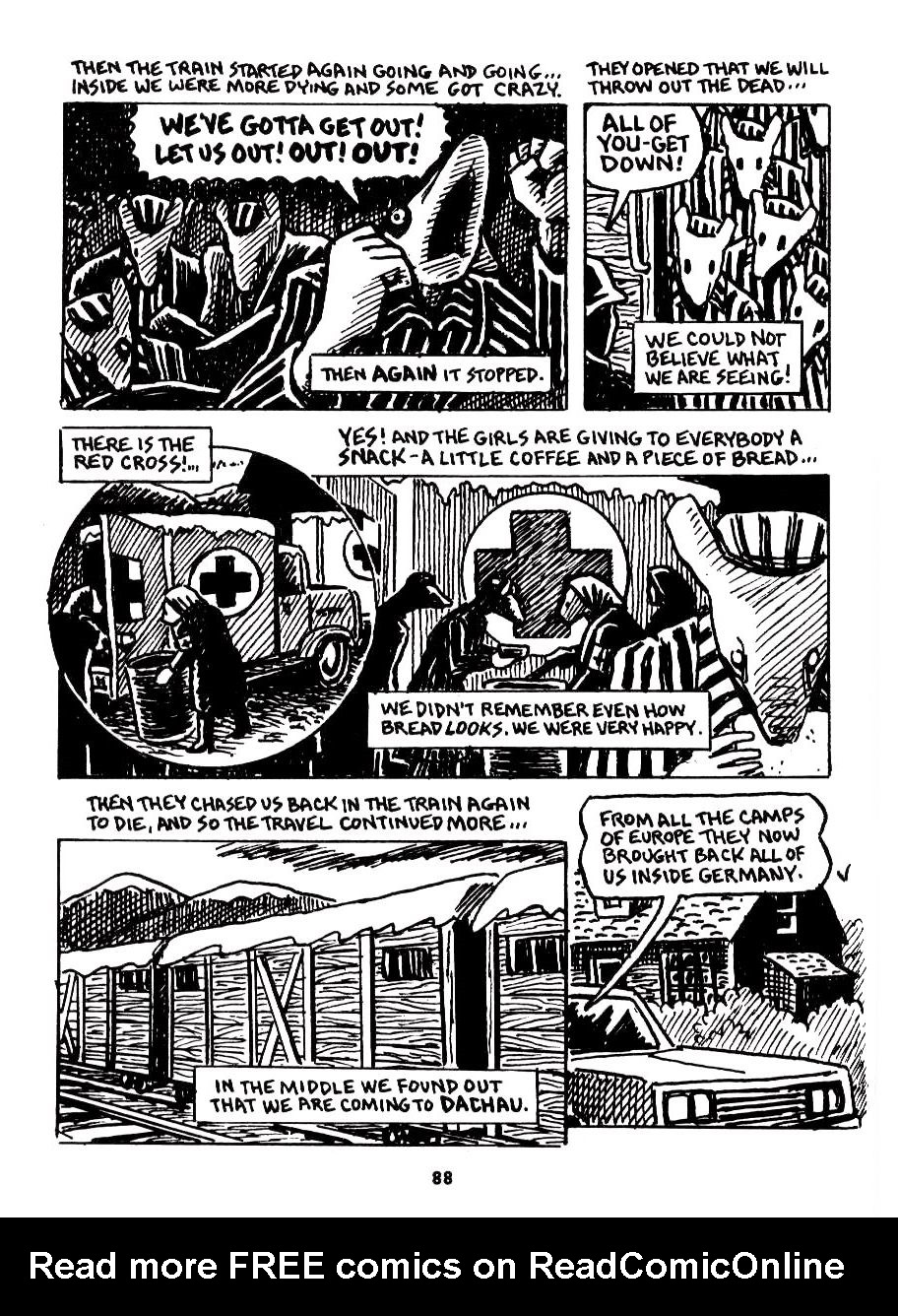 Read online Maus: A Survivor's Tale comic -  Issue # TPB 2 - 83