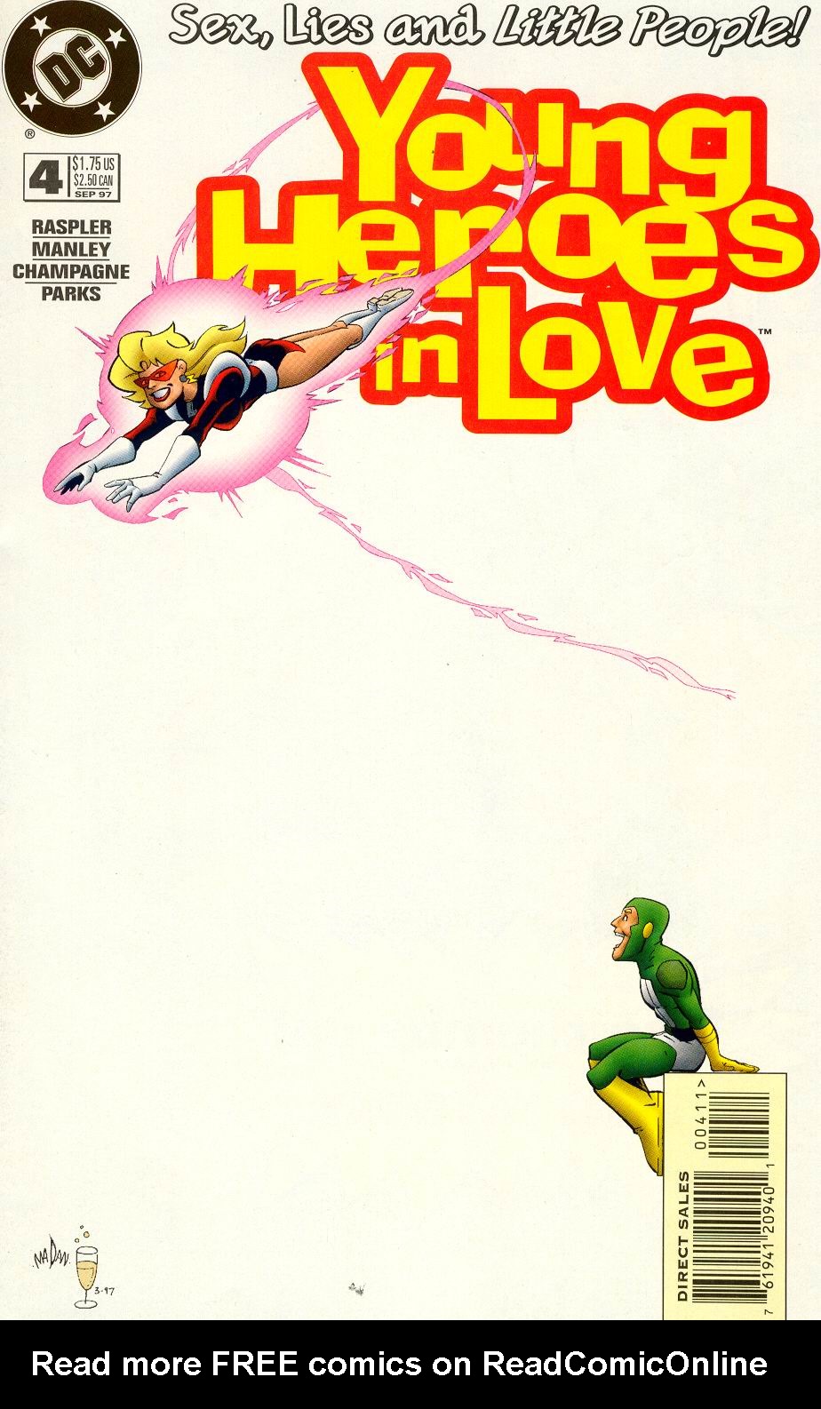 Read online Young Heroes in Love comic -  Issue #4 - 1