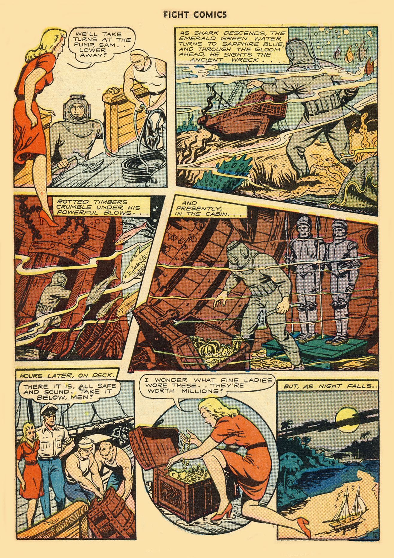 Read online Fight Comics comic -  Issue #31 - 48