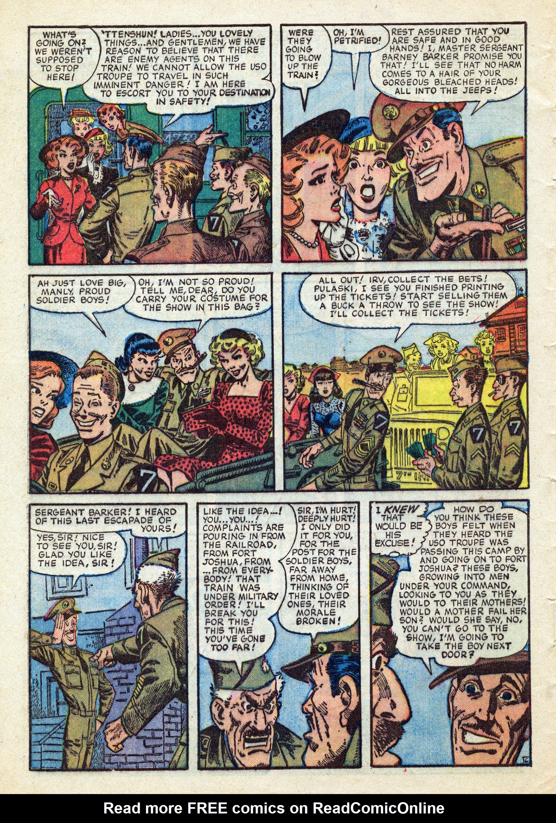 Read online Sergeant Barney Barker comic -  Issue #1 - 8