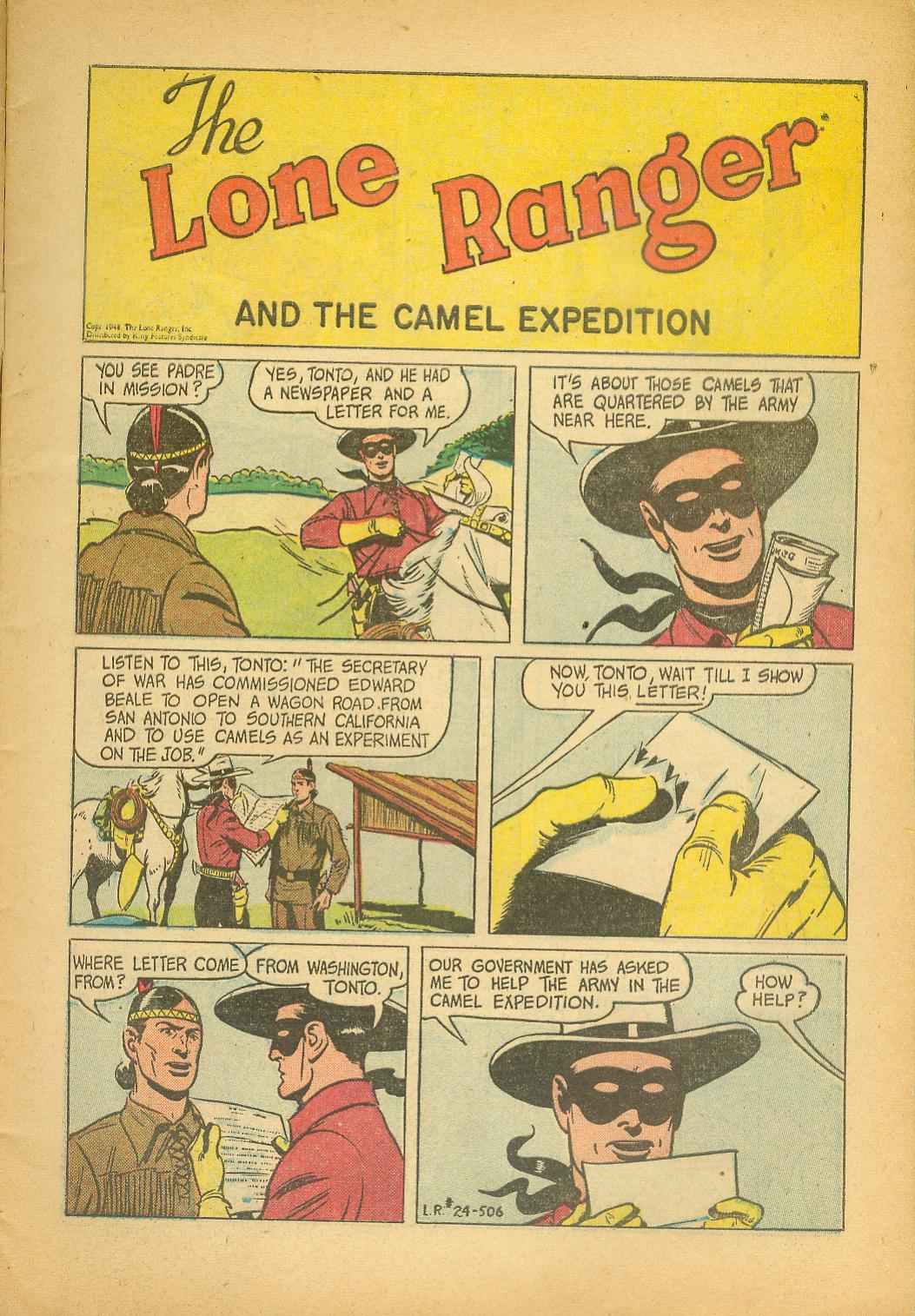 Read online The Lone Ranger (1948) comic -  Issue #24 - 3