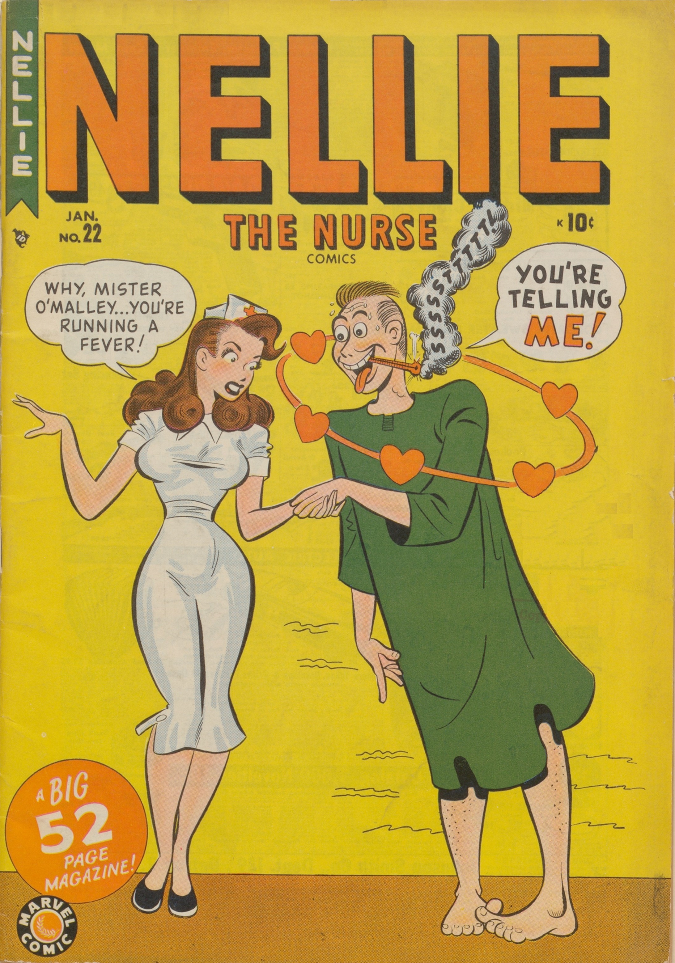 Read online Nellie The Nurse (1945) comic -  Issue #22 - 1