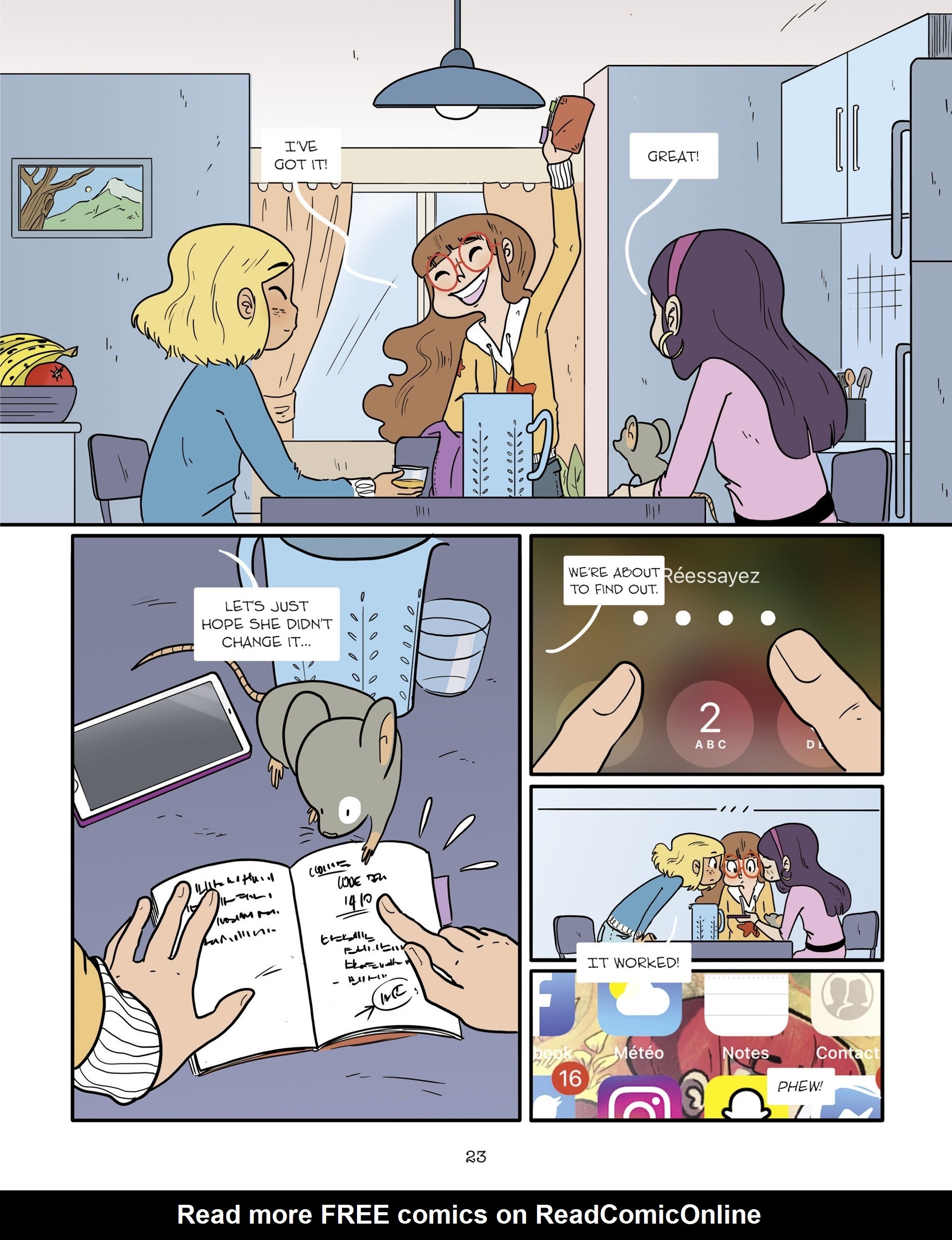 Read online Rainbow Girls: Let's Save Lulu! comic -  Issue # TPB - 21