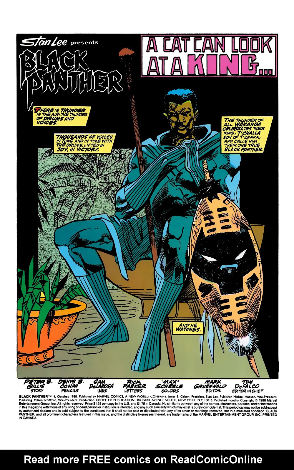 Black Panther (1988) issue 4 - Page 2