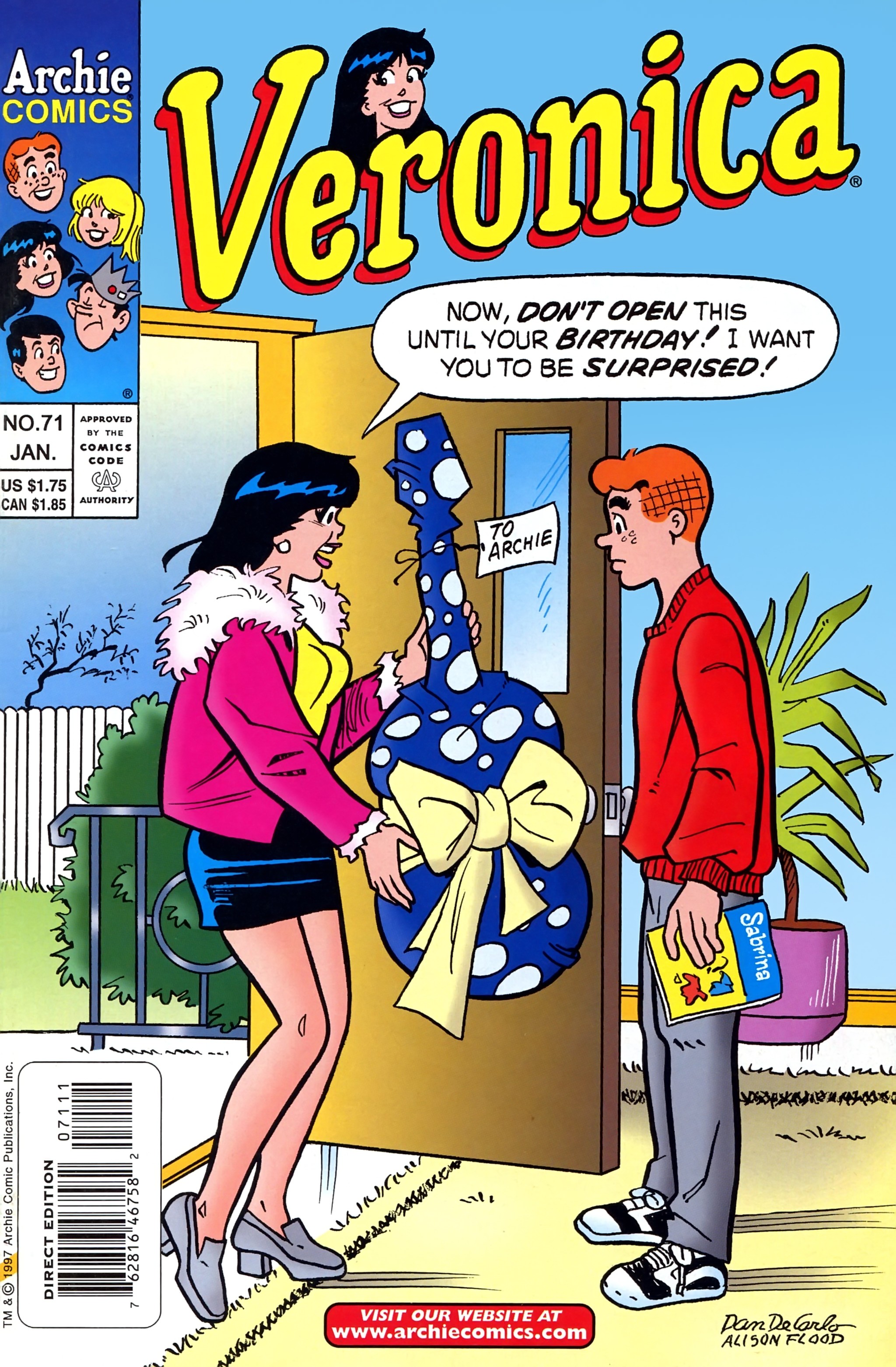Read online Veronica comic -  Issue #71 - 1