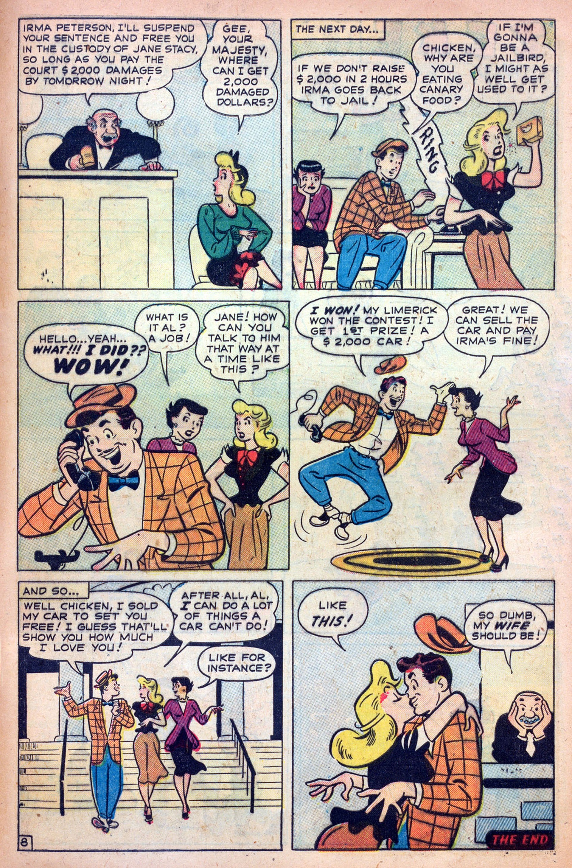 Read online My Friend Irma comic -  Issue #5 - 47