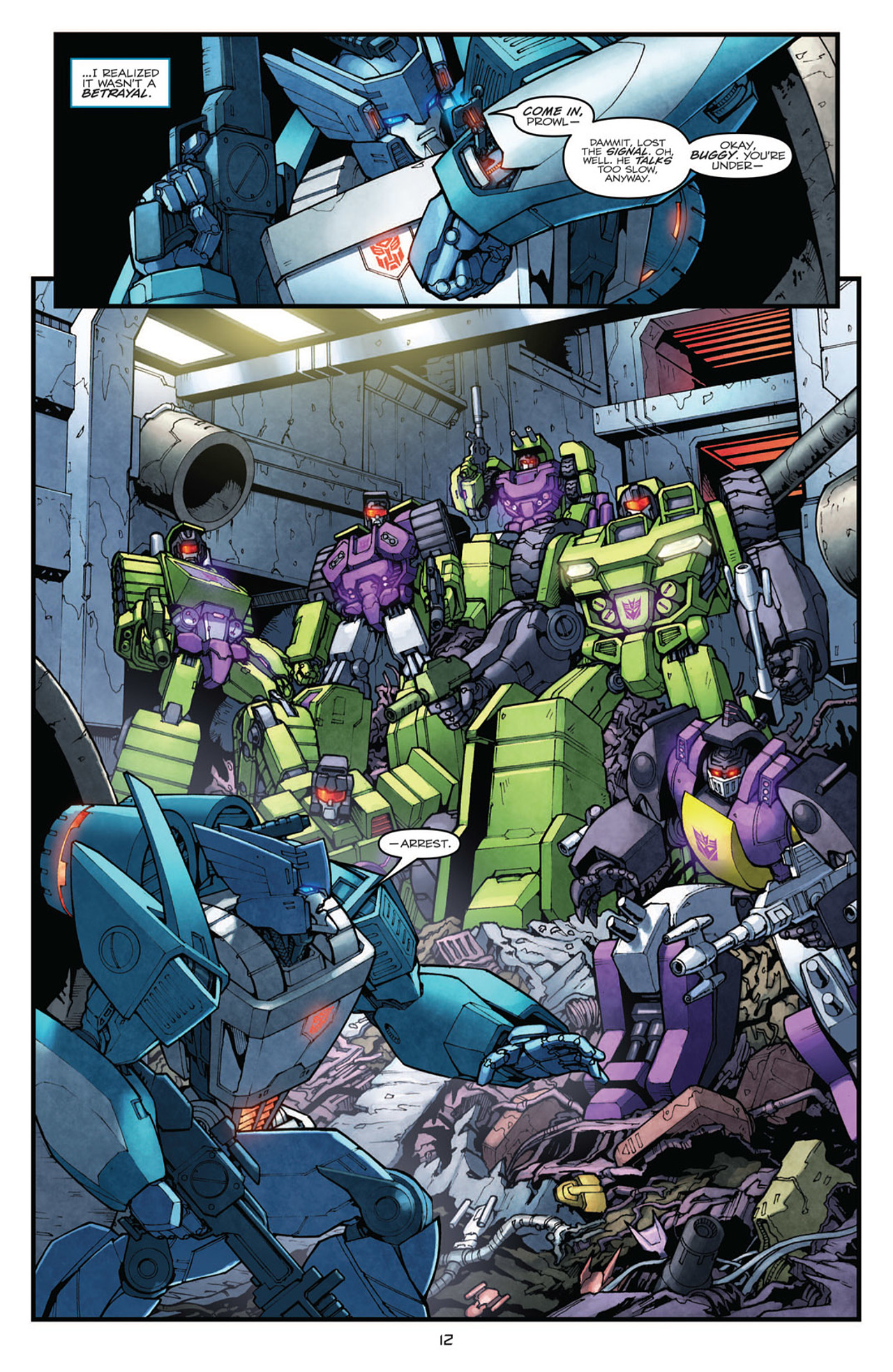 Read online Transformers: Robots In Disguise (2012) comic -  Issue #4 - 15