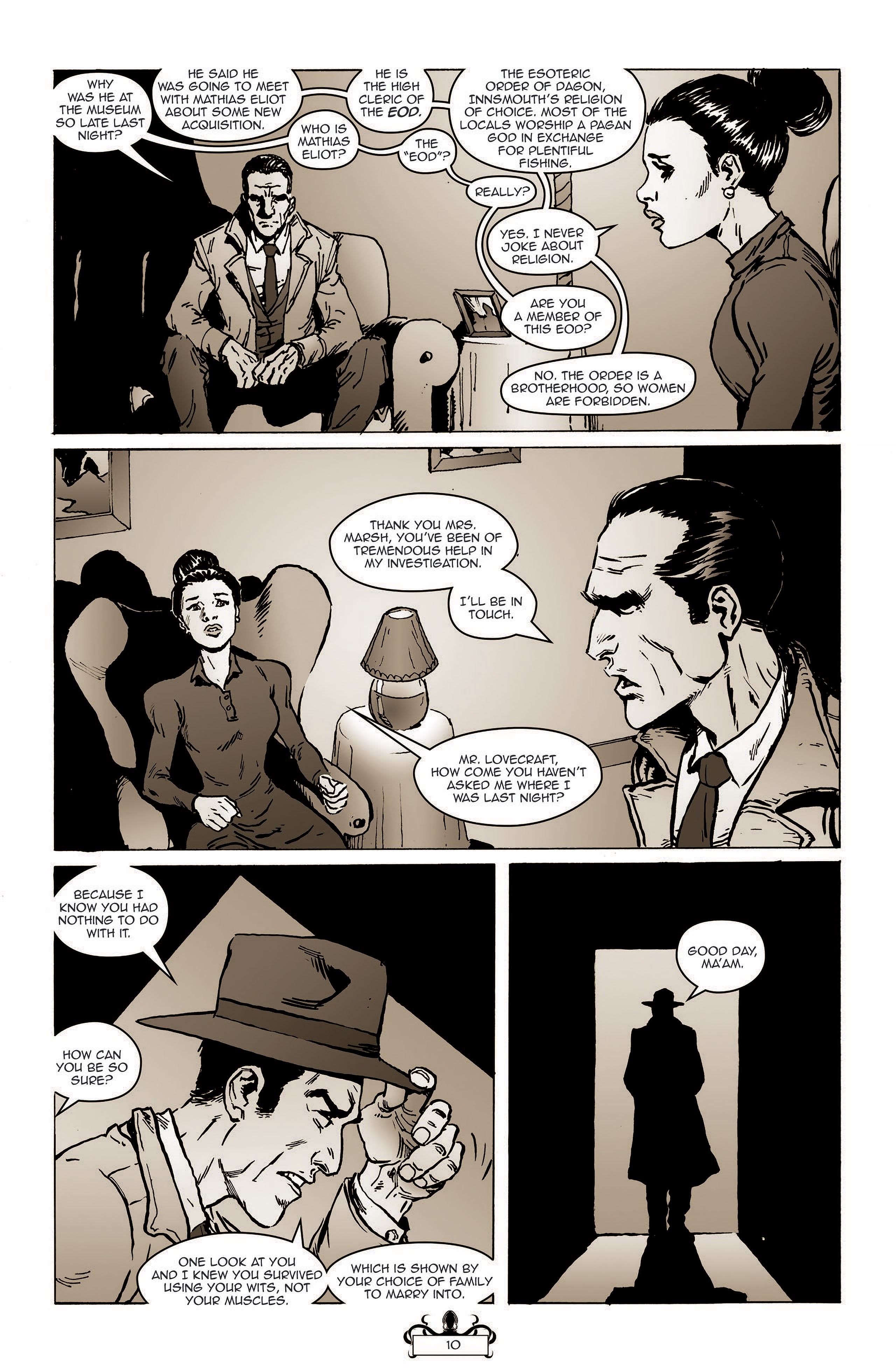Read online Lovecraft P.I. - A Shot in the Dark comic -  Issue # TPB - 12