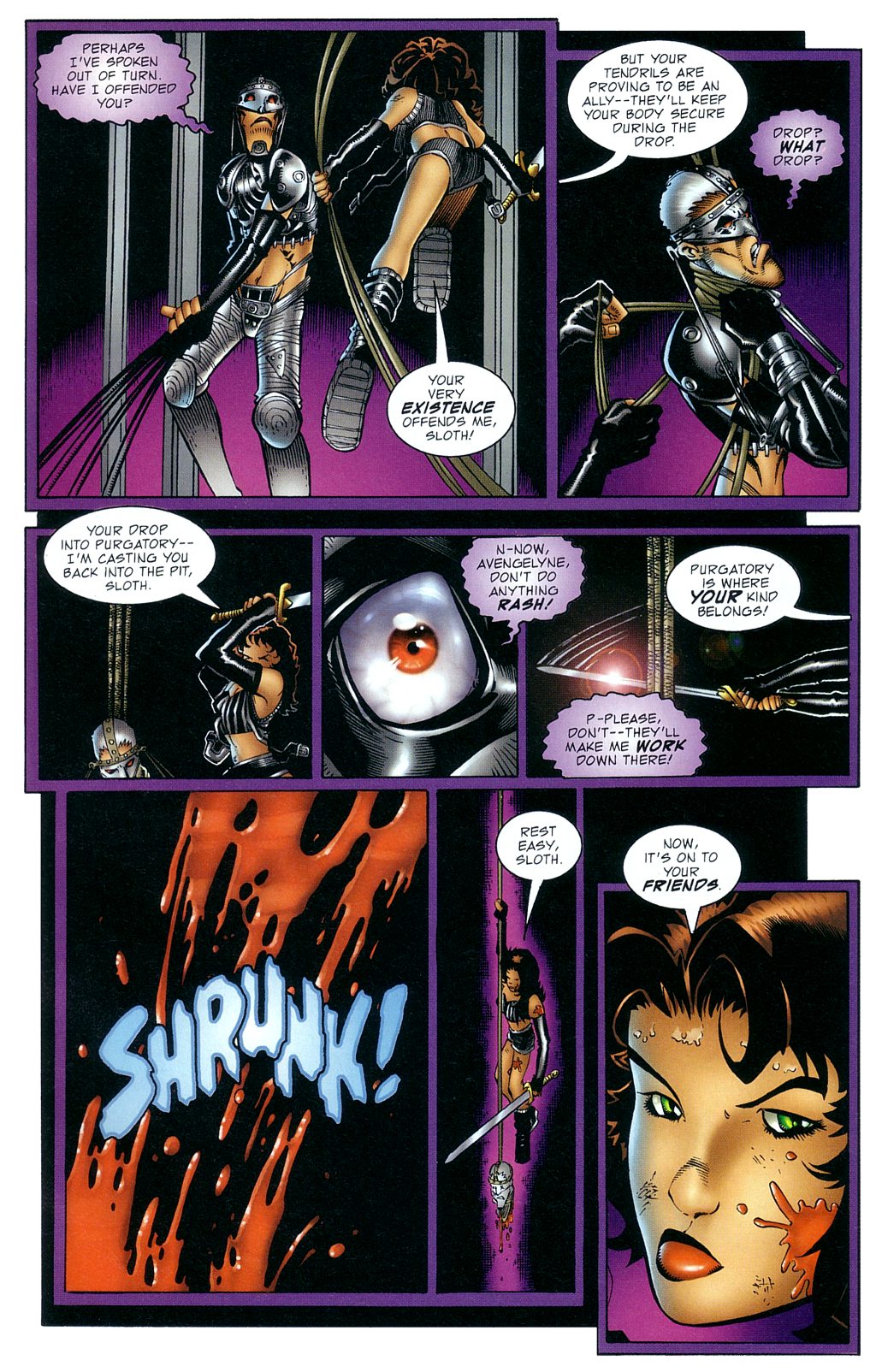 Read online Avengelyne: Deadly Sins comic -  Issue #2 - 17