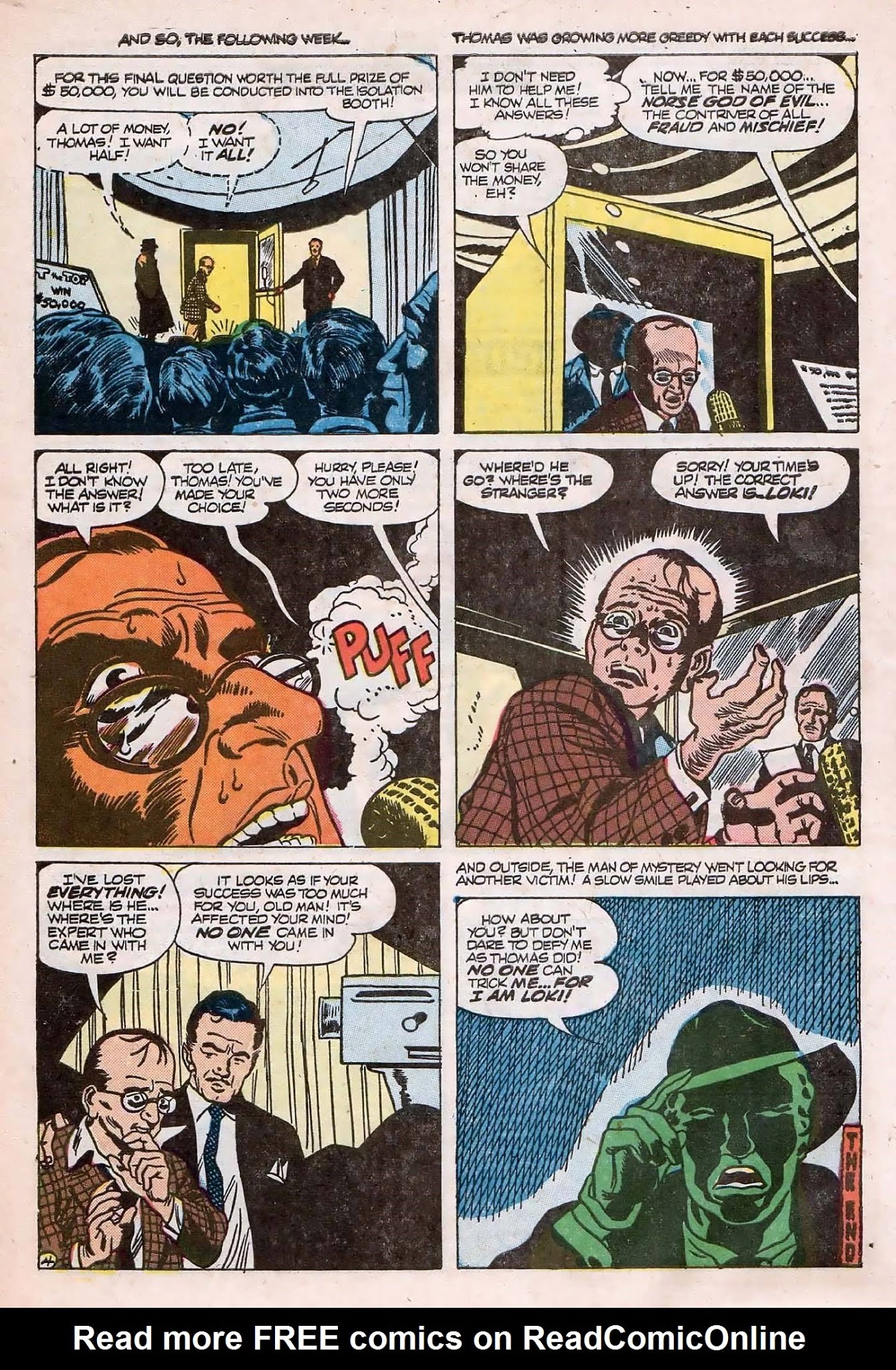 Read online Mystic (1951) comic -  Issue #50 - 6