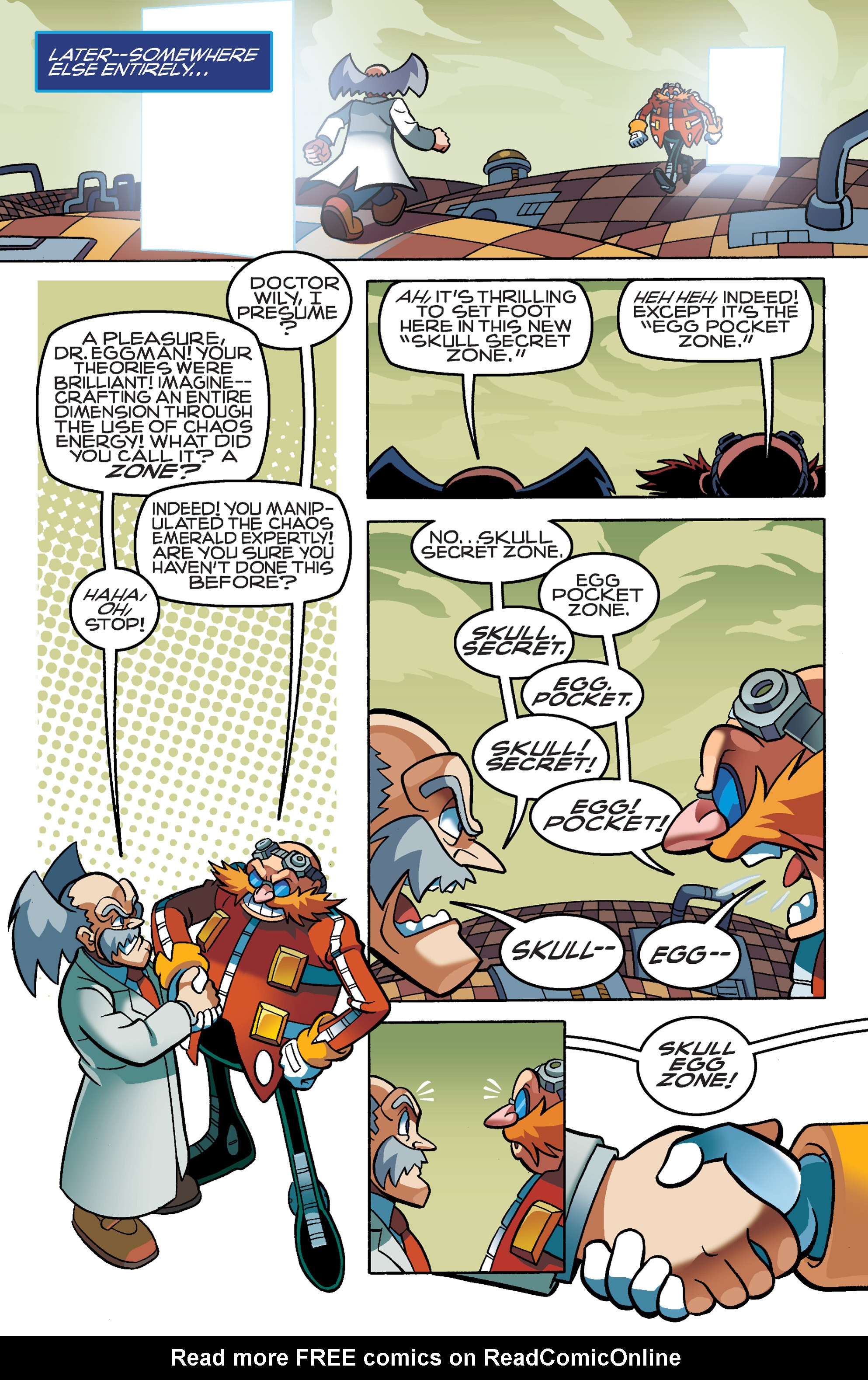 Read online Sonic Mega Man Worlds Collide comic -  Issue # Vol 1 - 18