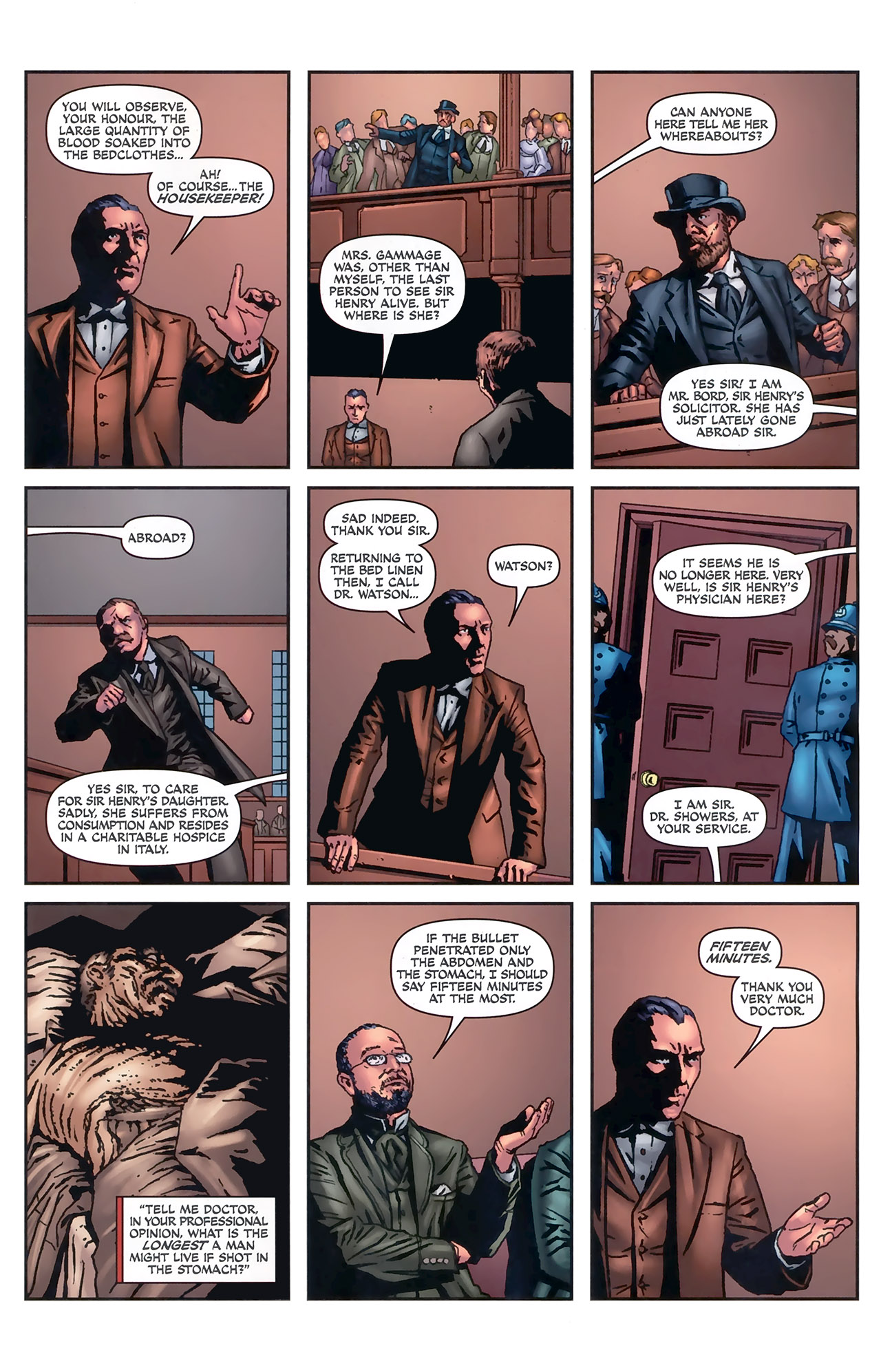 Read online Sherlock Holmes (2009) comic -  Issue #5 - 17