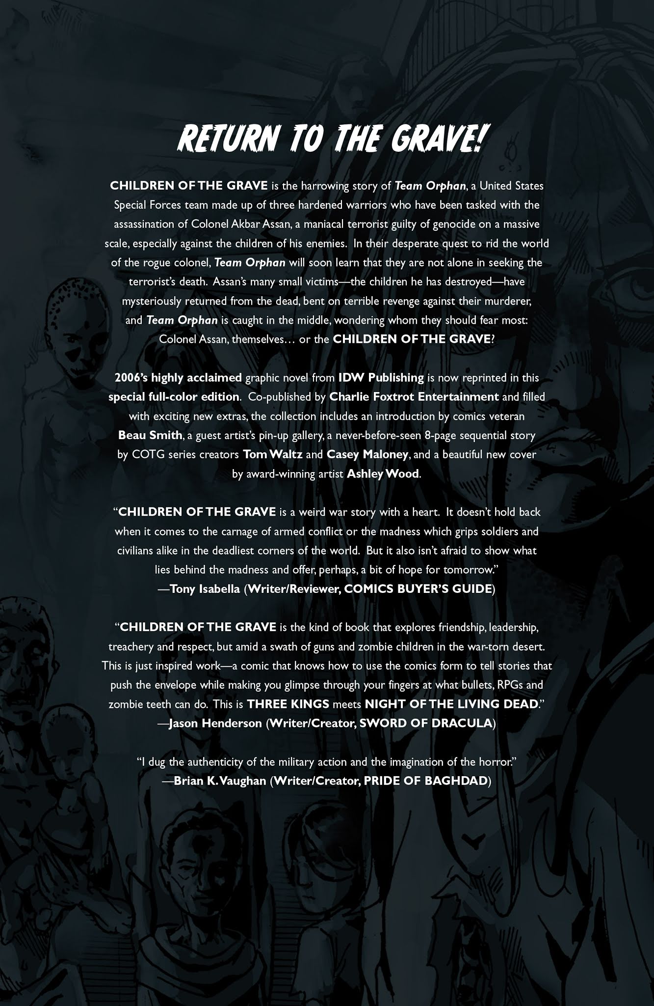 Read online Children of the Grave comic -  Issue # TPB - 122