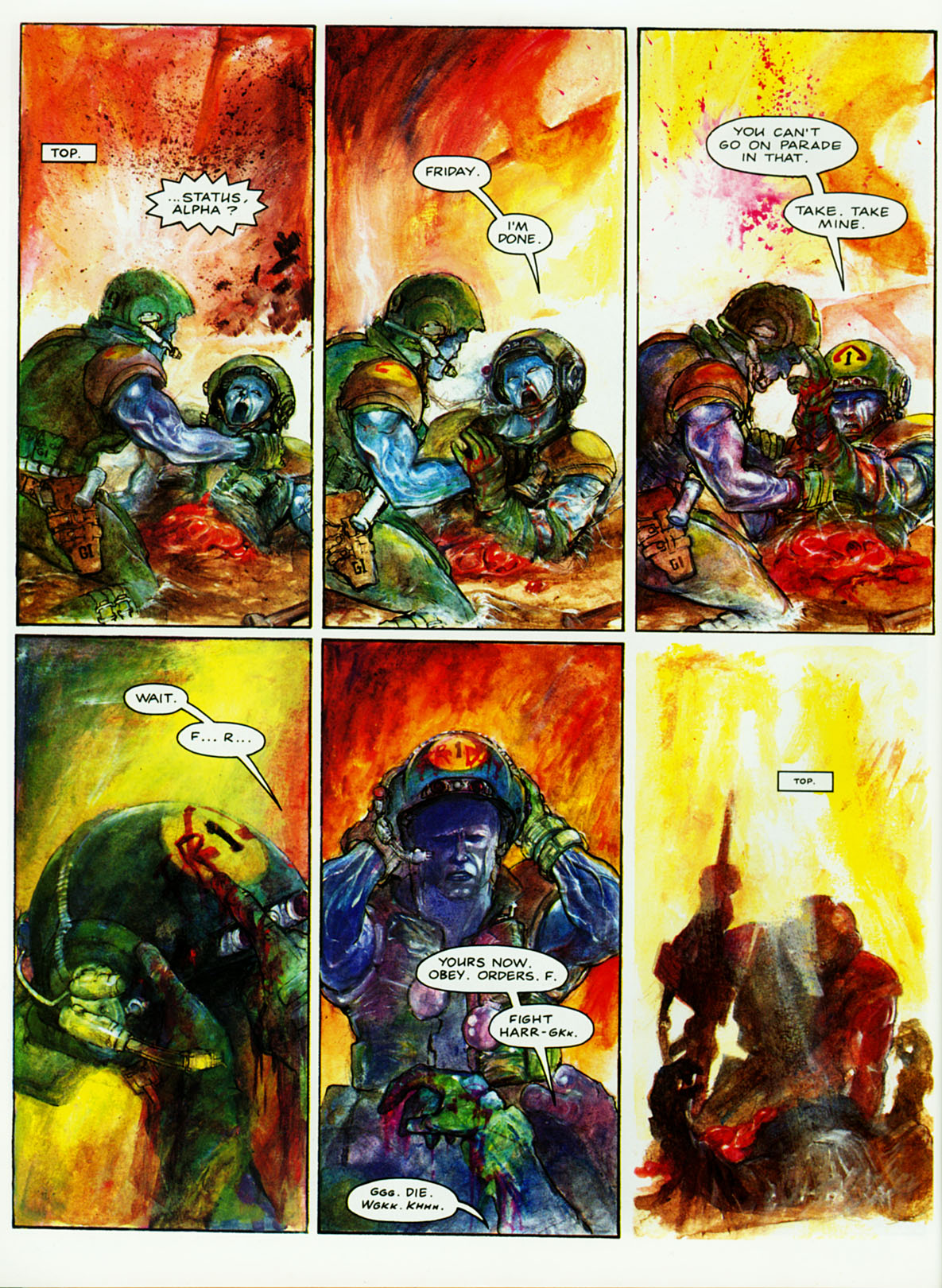 Read online Rogue Trooper: The War Machine comic -  Issue # TPB - 22