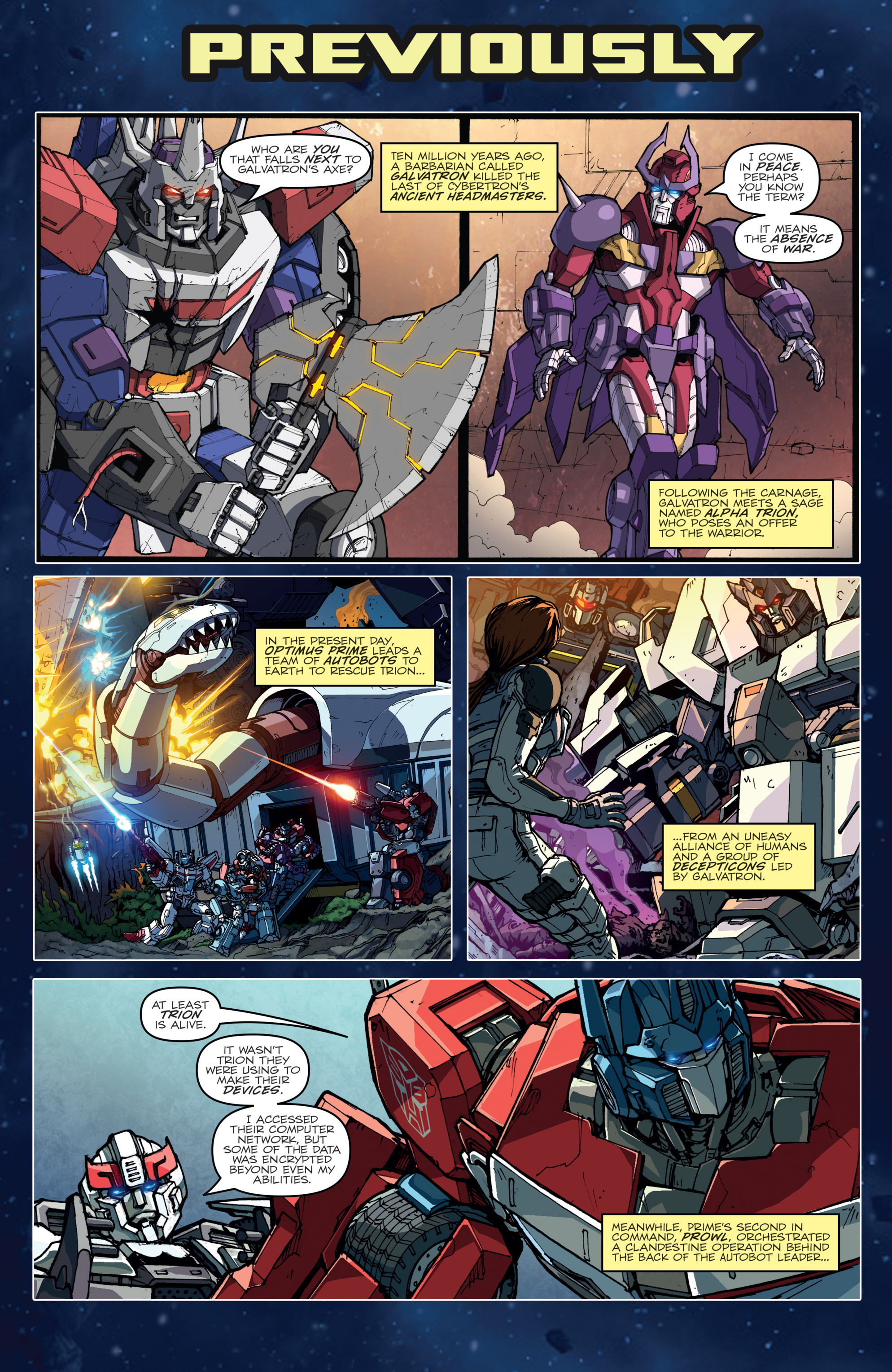 Read online Transformers: Robots In Disguise (2012) comic -  Issue #34 - 3