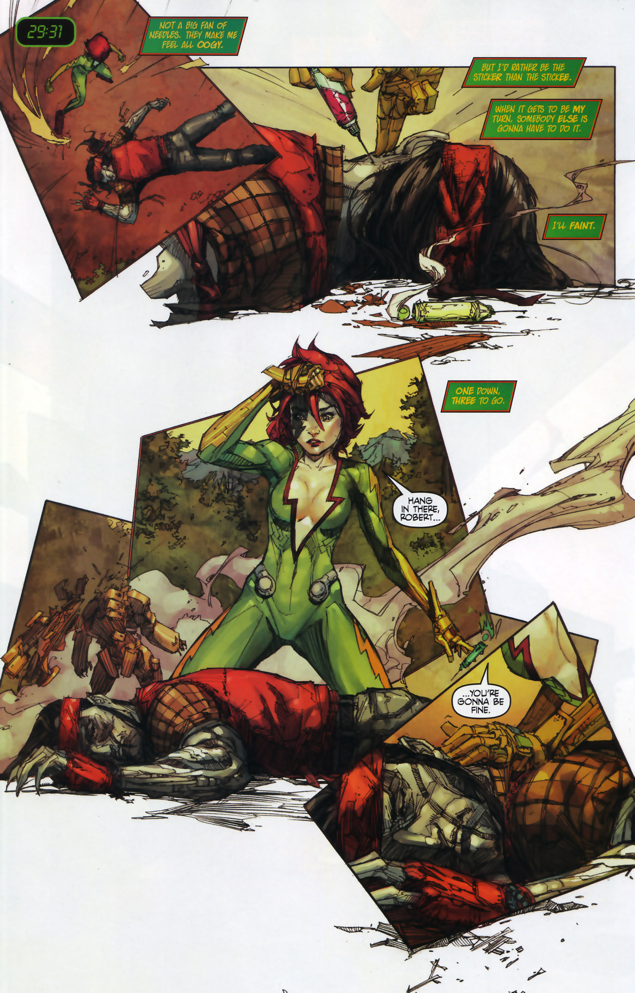 Read online Velocity (2010) comic -  Issue #3 - 10